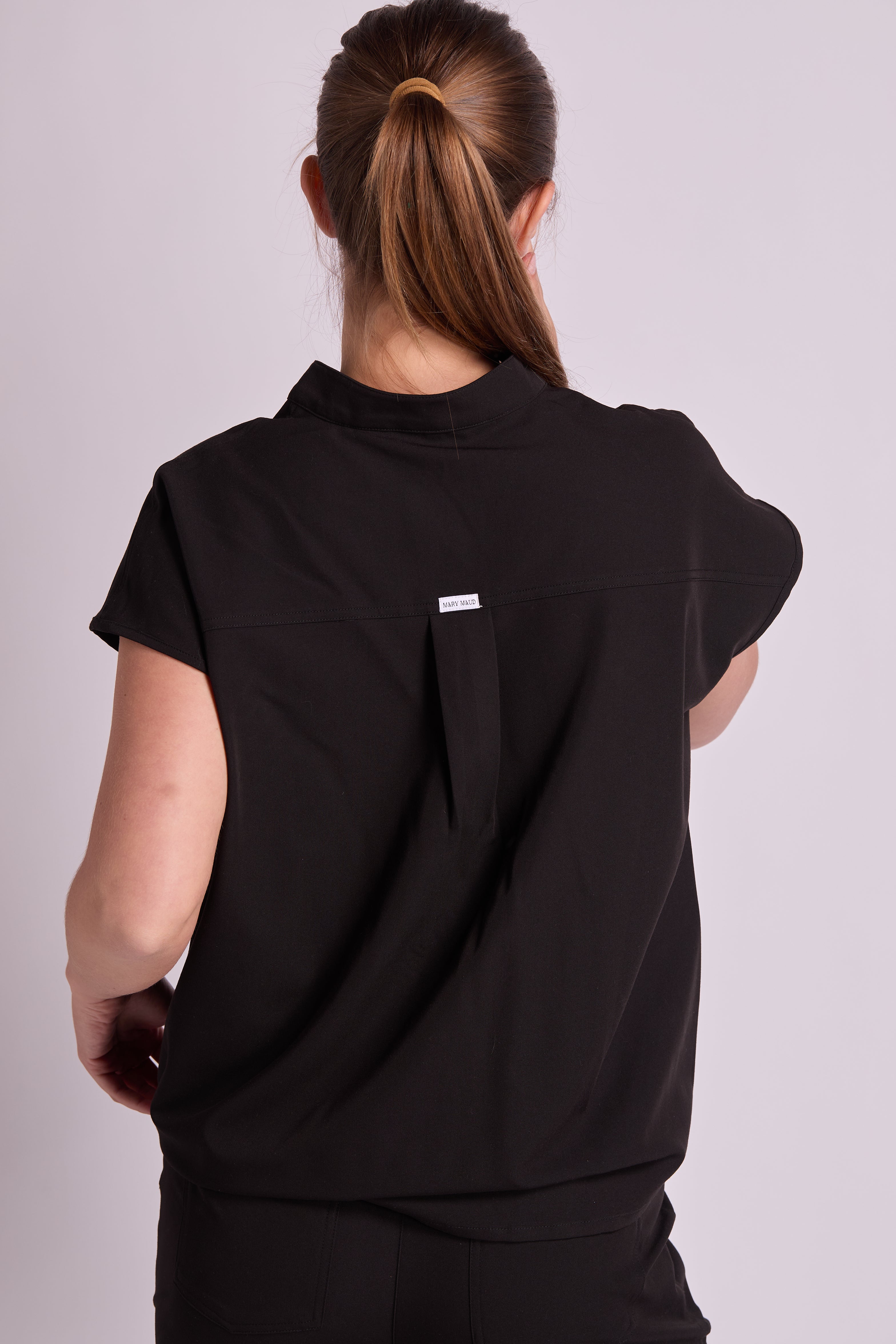 Amara Two Pocket Oversized Scrub Top