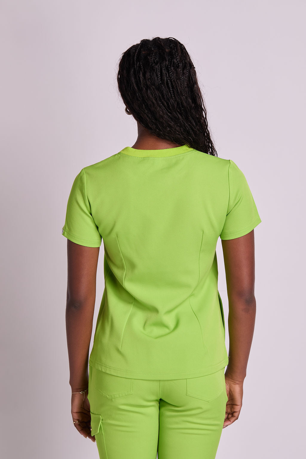 Mary K Three Pocket Scrub Top