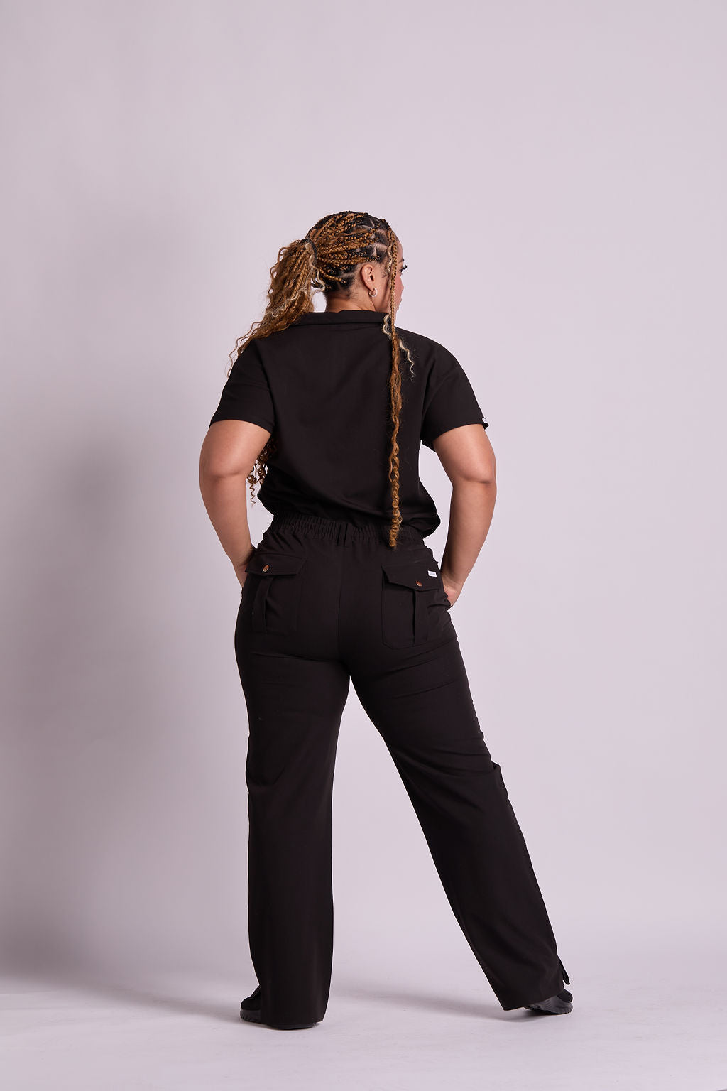 Amara Six Pocket Cargo Scrub Pants