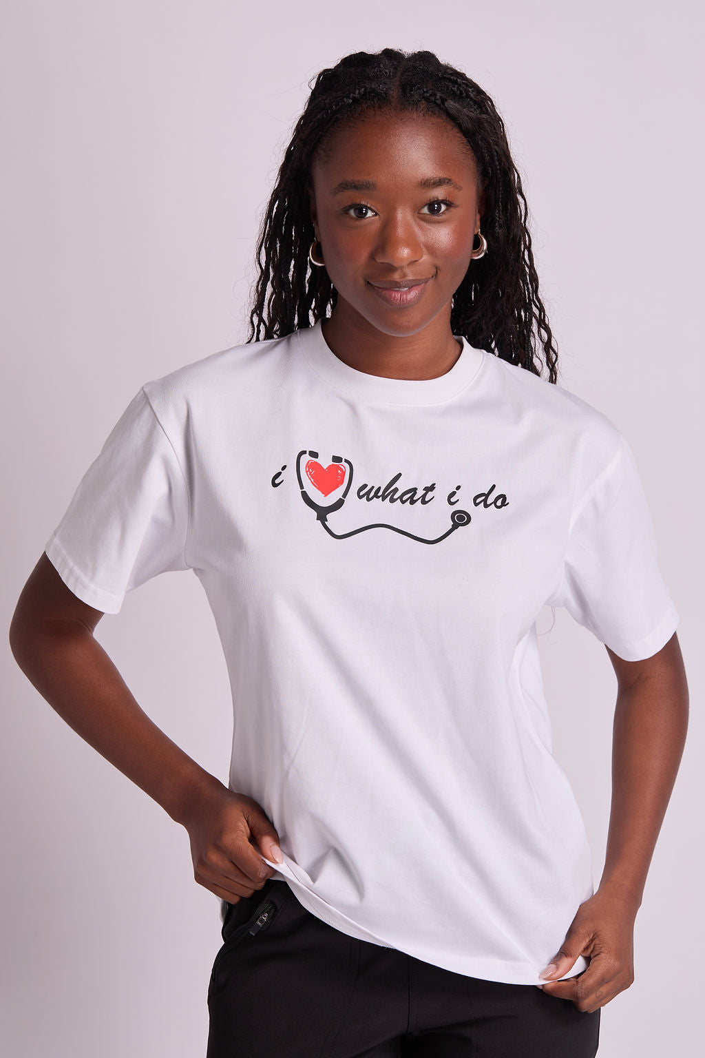 I love What I Do Nurse T Shirt