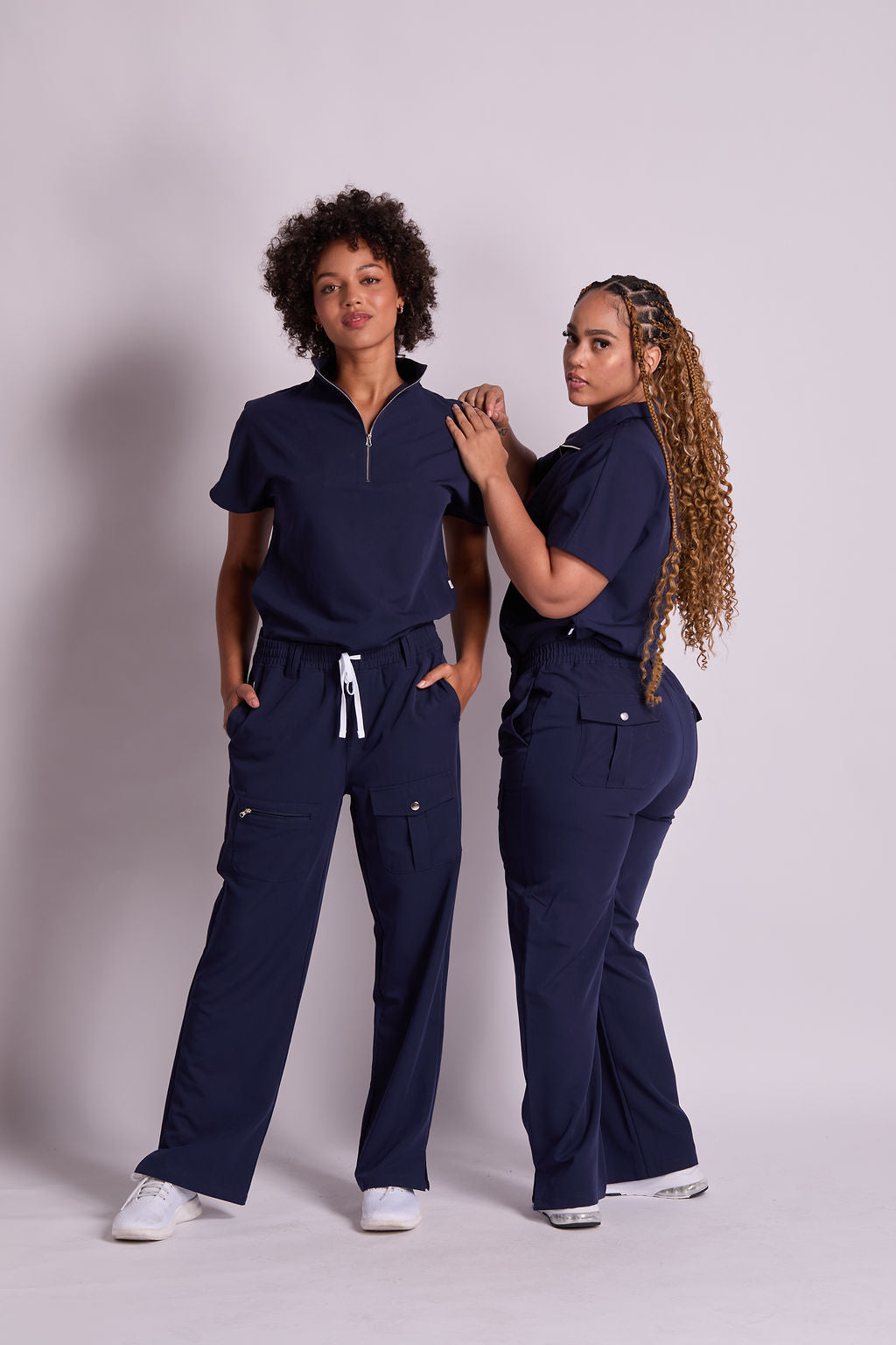 Amara Six Pocket Cargo Scrub Pants