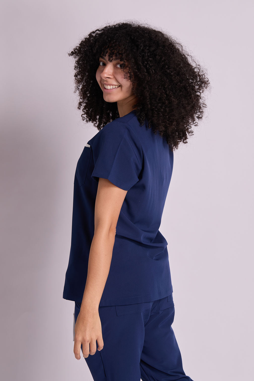 Yara Three Pocket Scrub Top