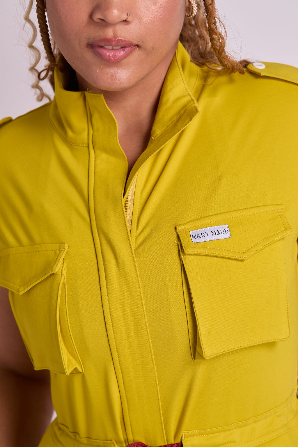 Zuri Six Pocket Scrub Jumpsuit