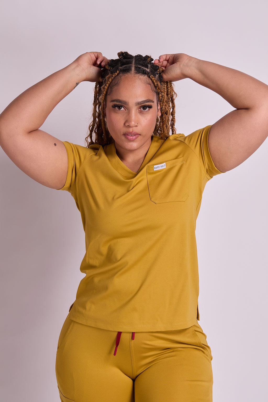 Zuri Two Pocket Scrub Top