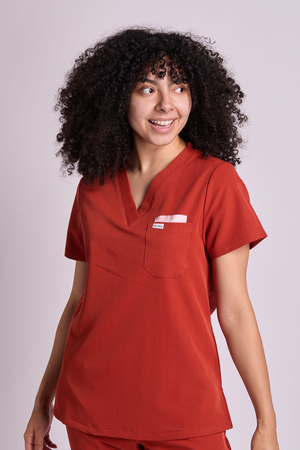 Yara Three Pocket Scrub Top