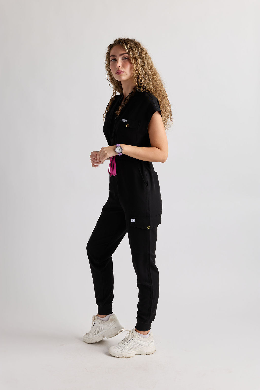 Fiora Six Pocket Jumpsuit Scrub
