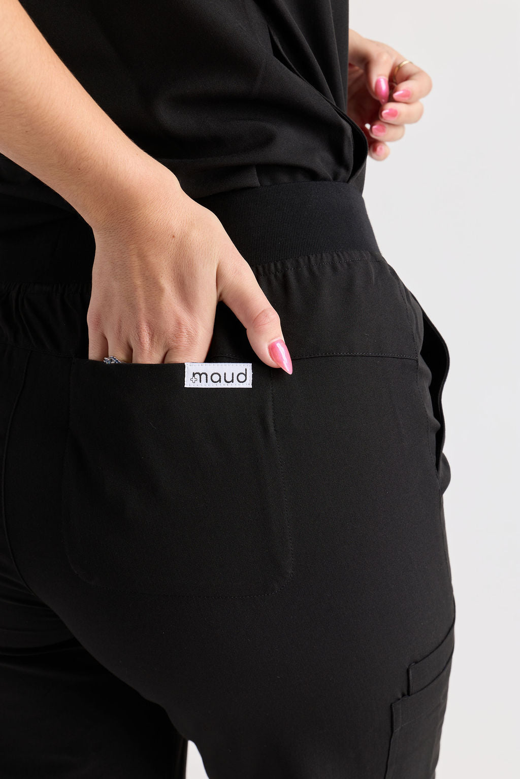 Yara Five Pocket Wide Leg Scrub Pants
