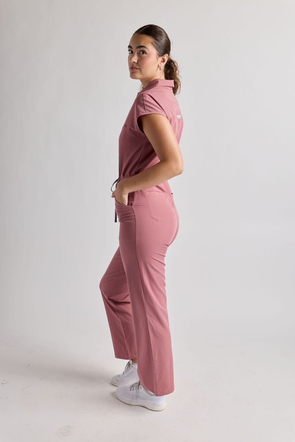 Sofia Eight Pocket Jumpsuit Scrub
