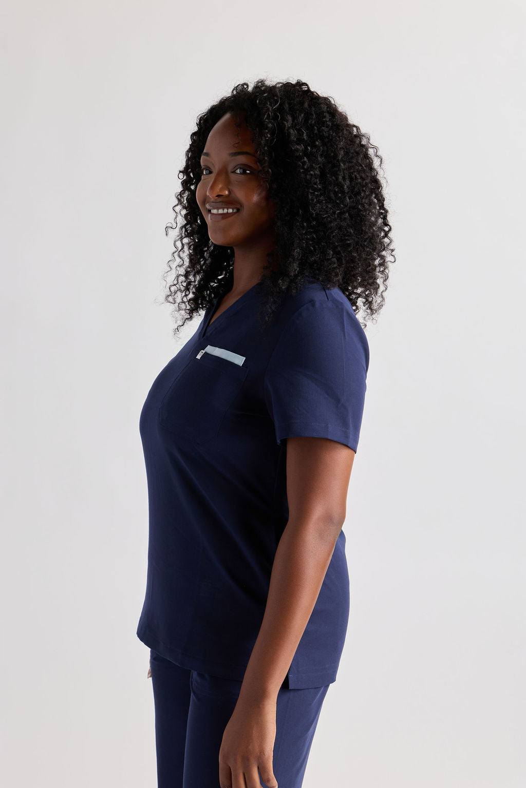 Yara Three Pocket Scrub Top