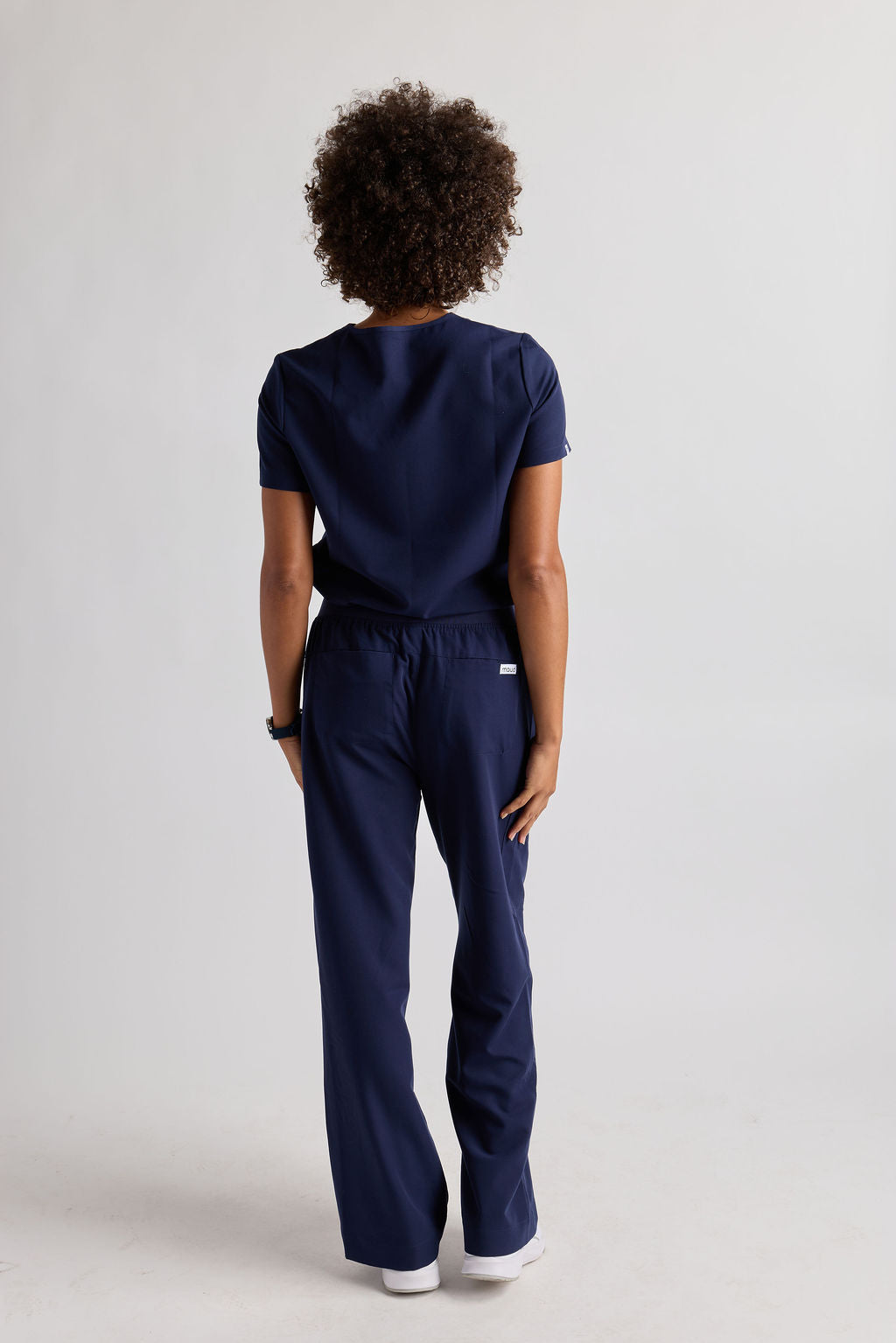 Yara Five Pocket Wide Leg Scrub Pants