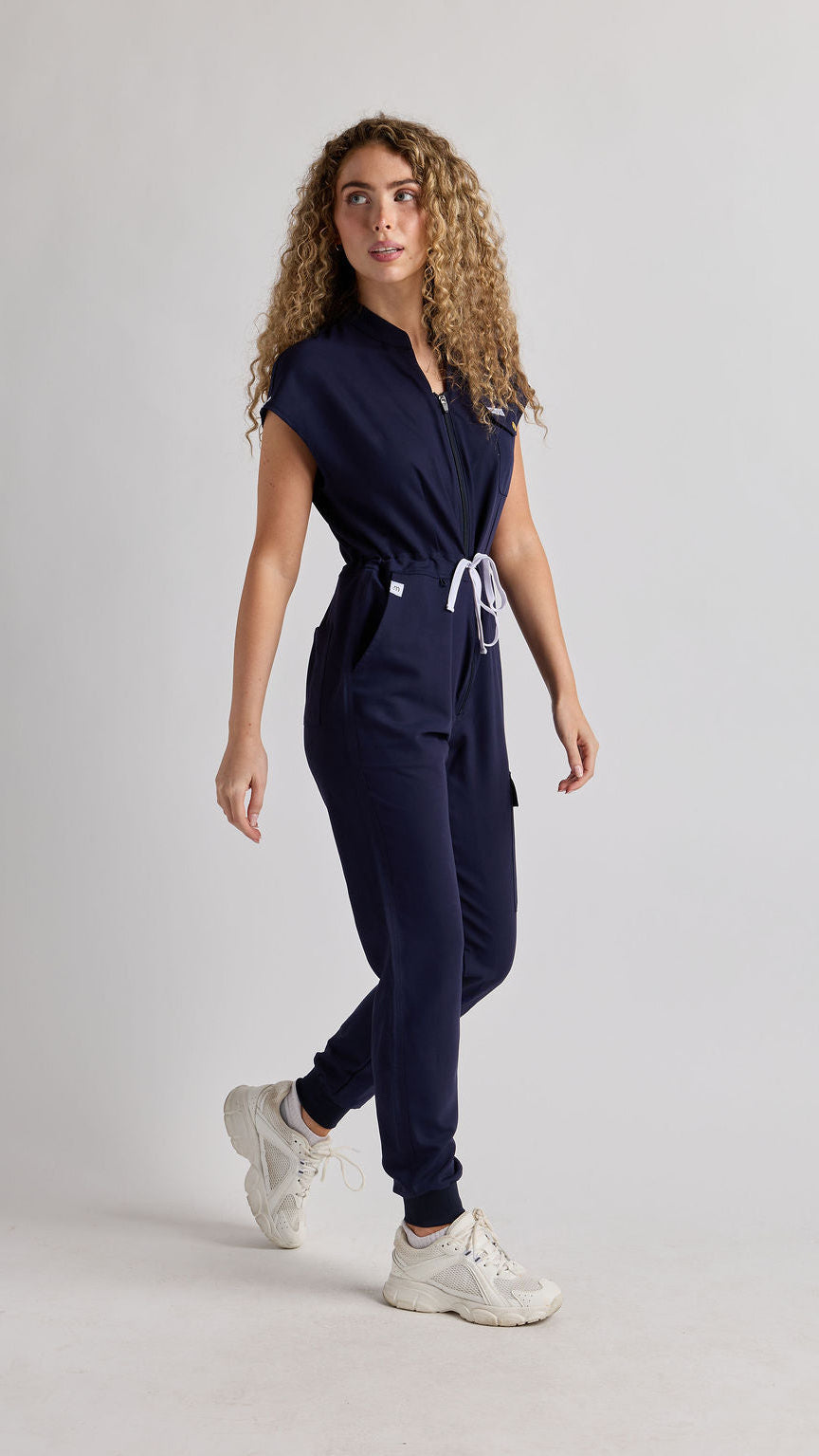 Fiora Six Pocket Jumpsuit Scrub