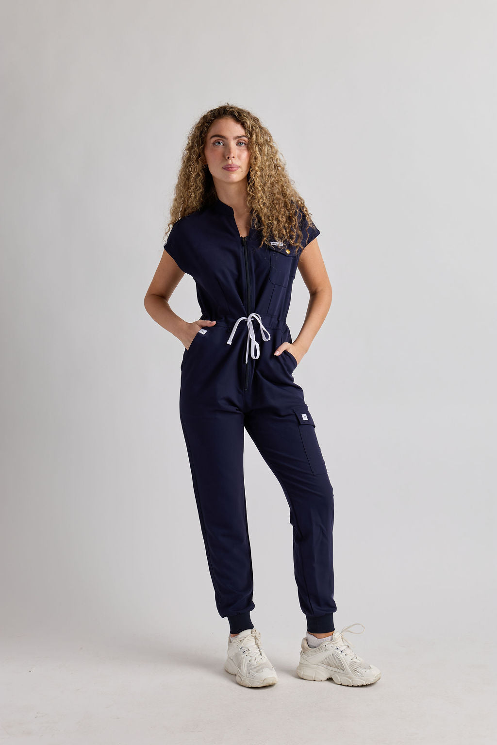 Fiora Six Pocket Jumpsuit Scrub