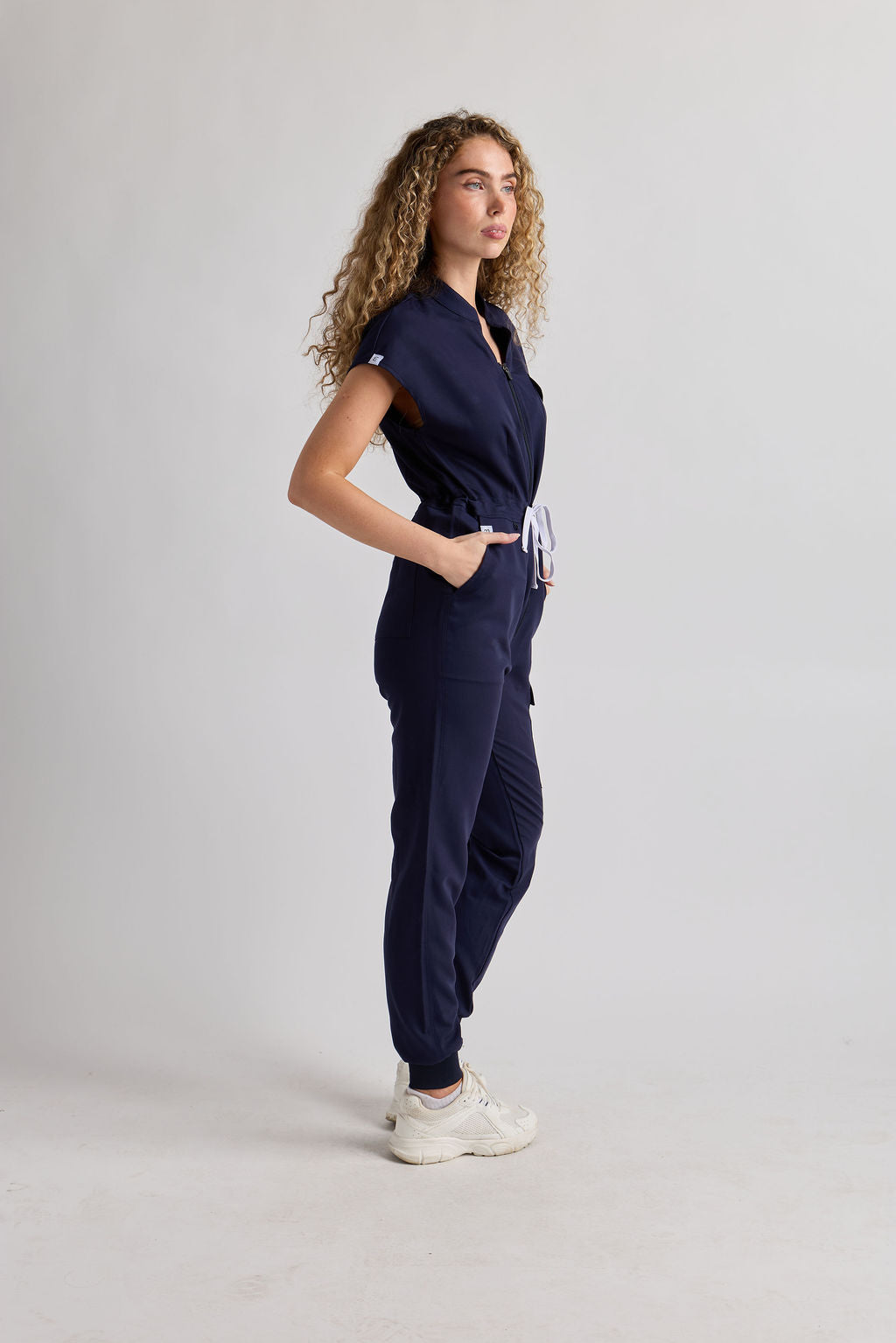 Fiora Six Pocket Jumpsuit Scrub