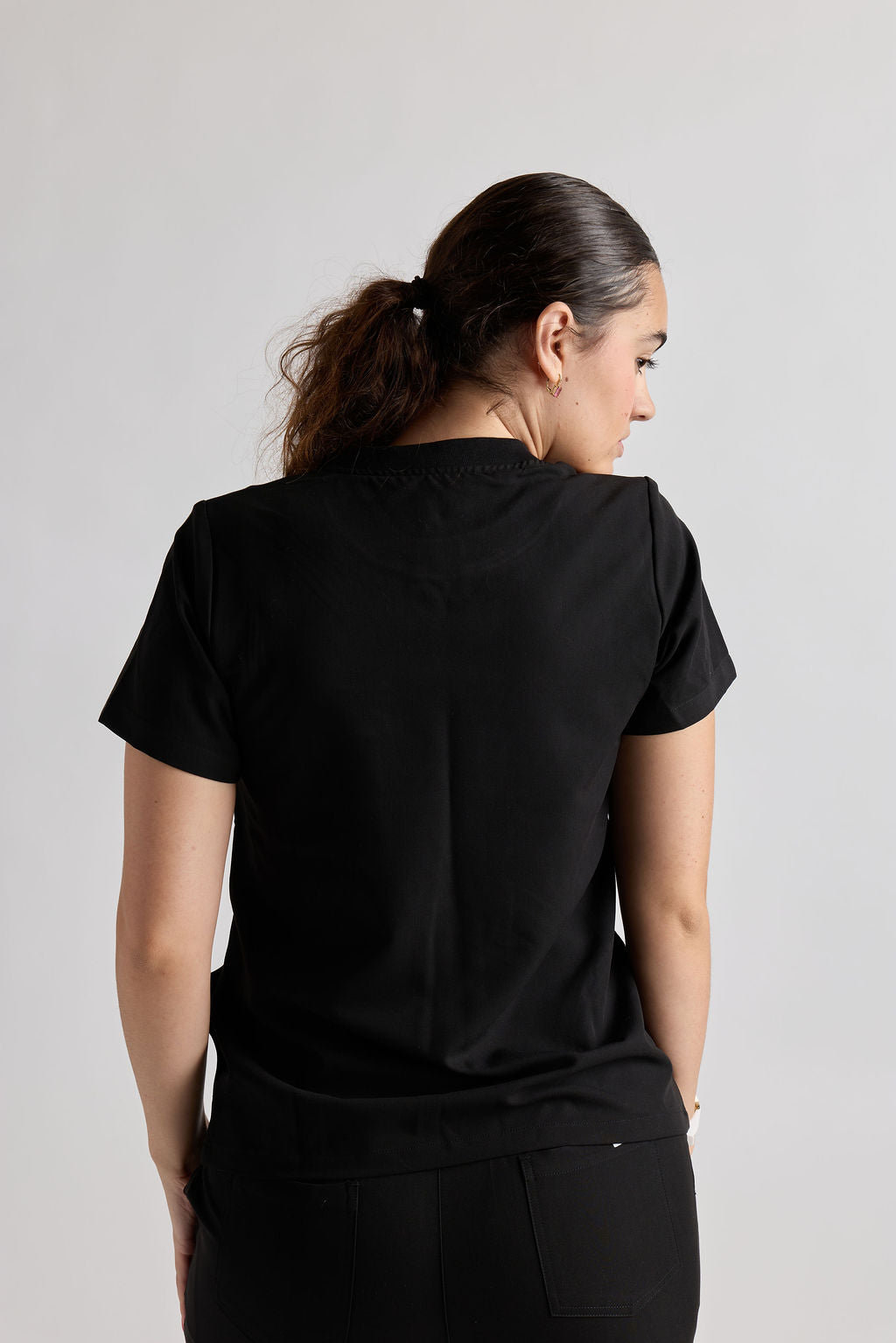 Mary K Three Pocket Scrub Top