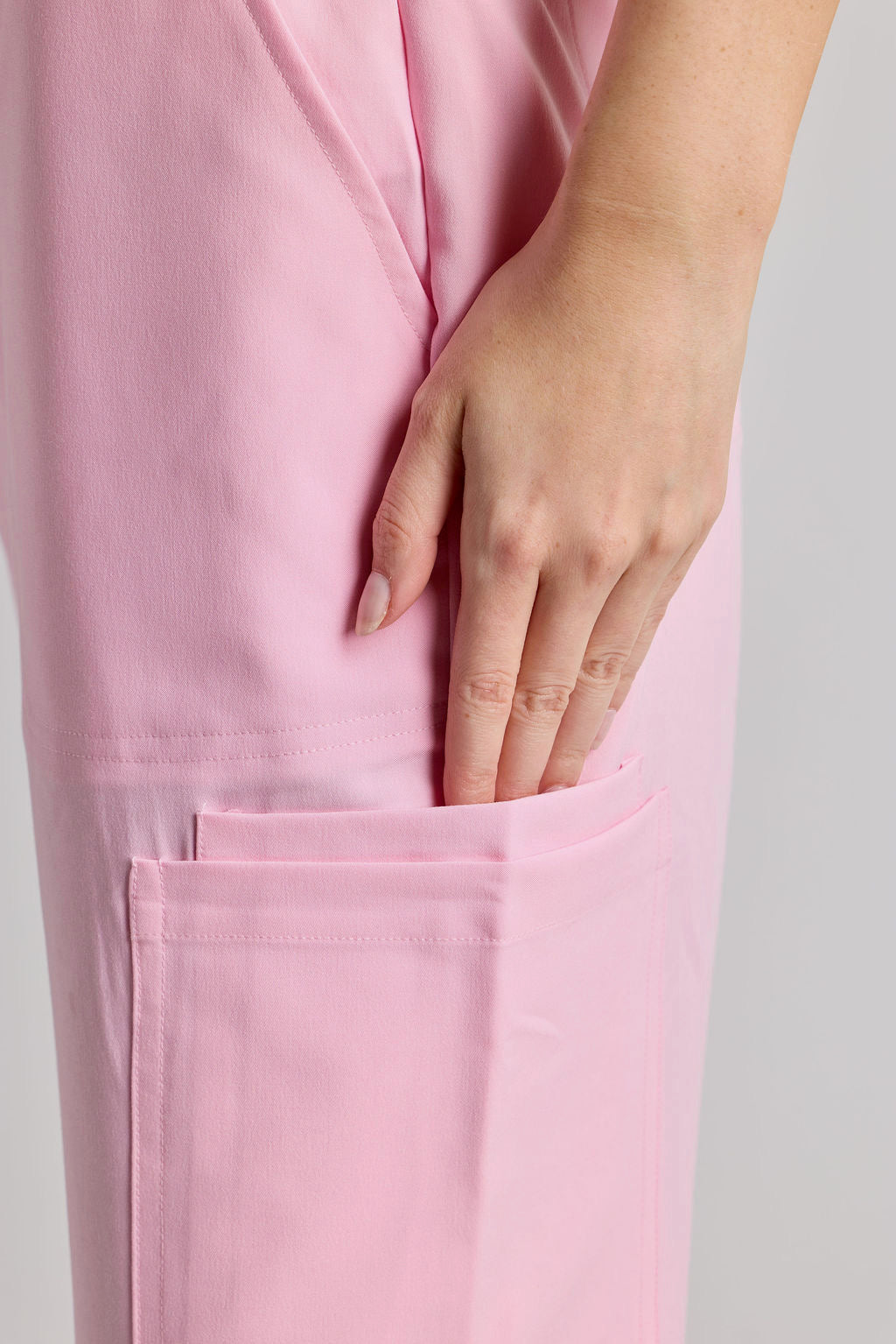 Yara Five Pocket Wide Leg Scrub Pants
