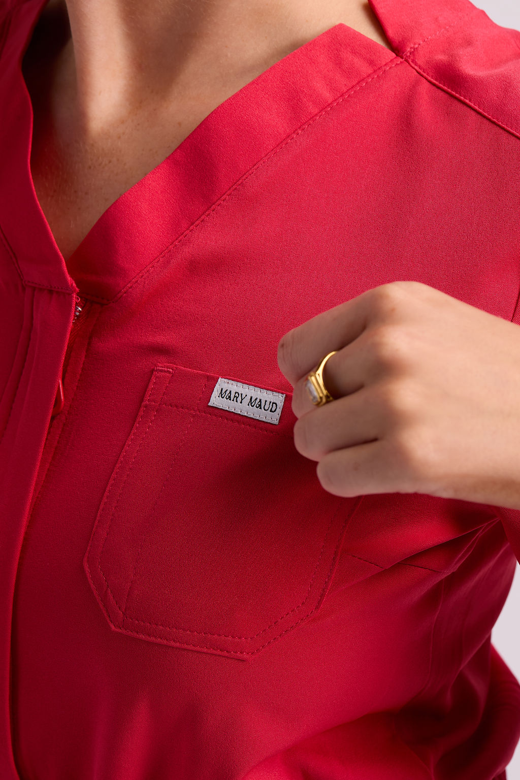 Aurora Five Pocket Jumpsuit Scrub