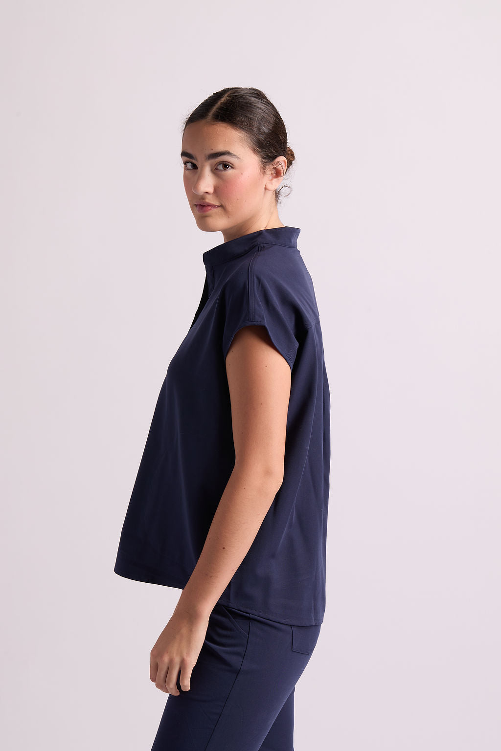 Amara Two Pocket Oversized Scrub Top