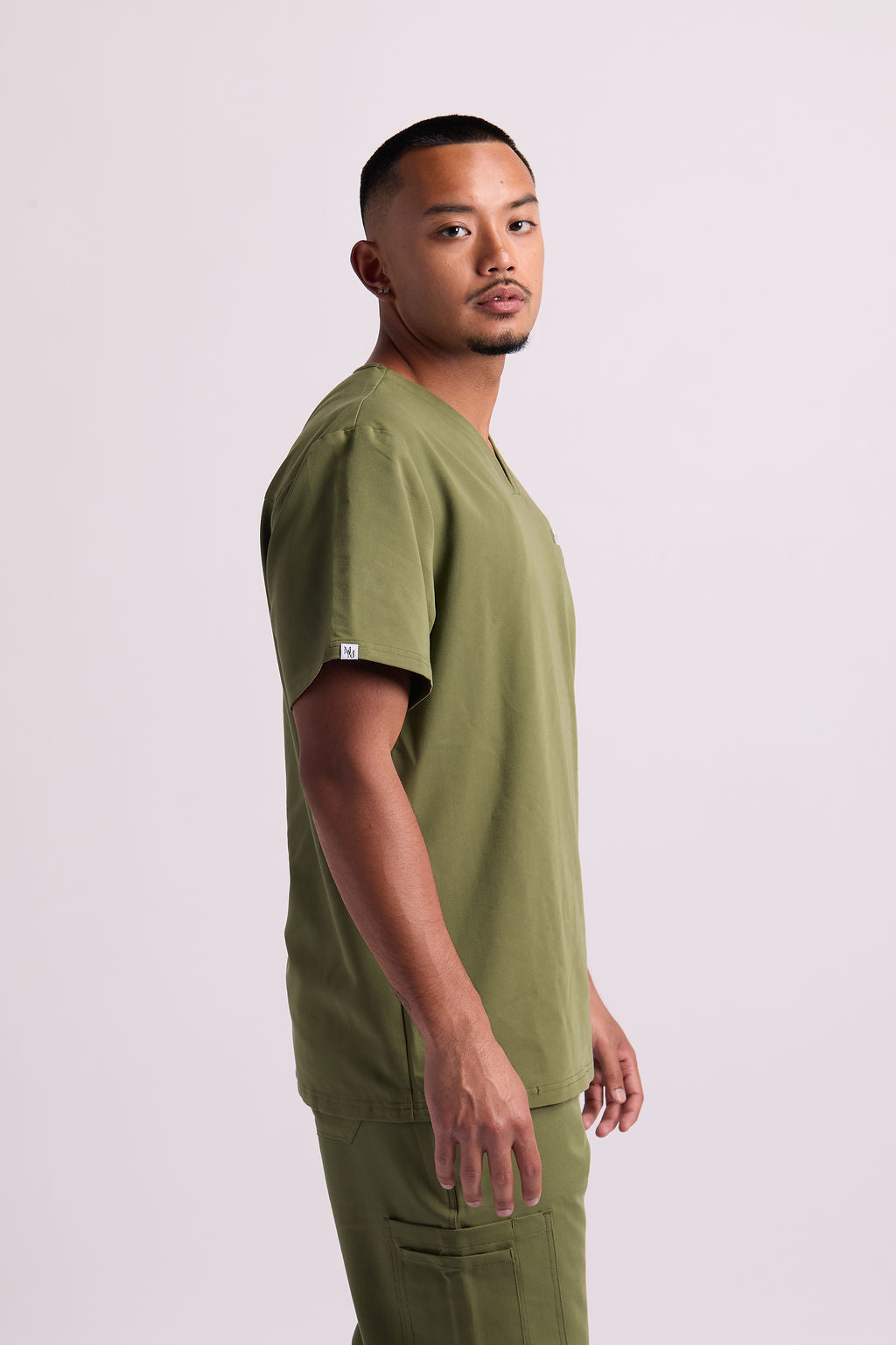 Maud C One Pocket Scrub Top