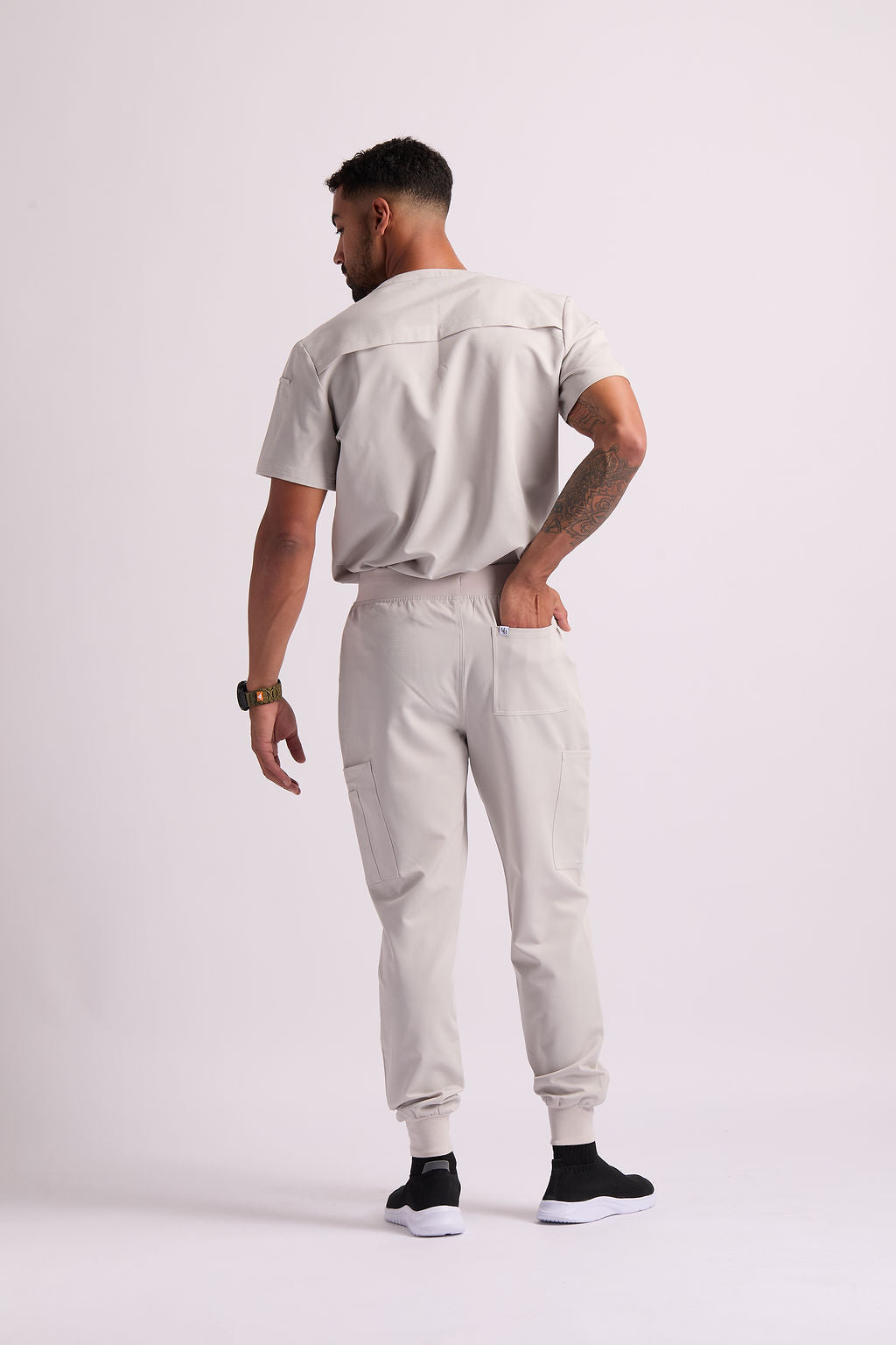 Maud K Seven Pocket Jogger Scrub Pants