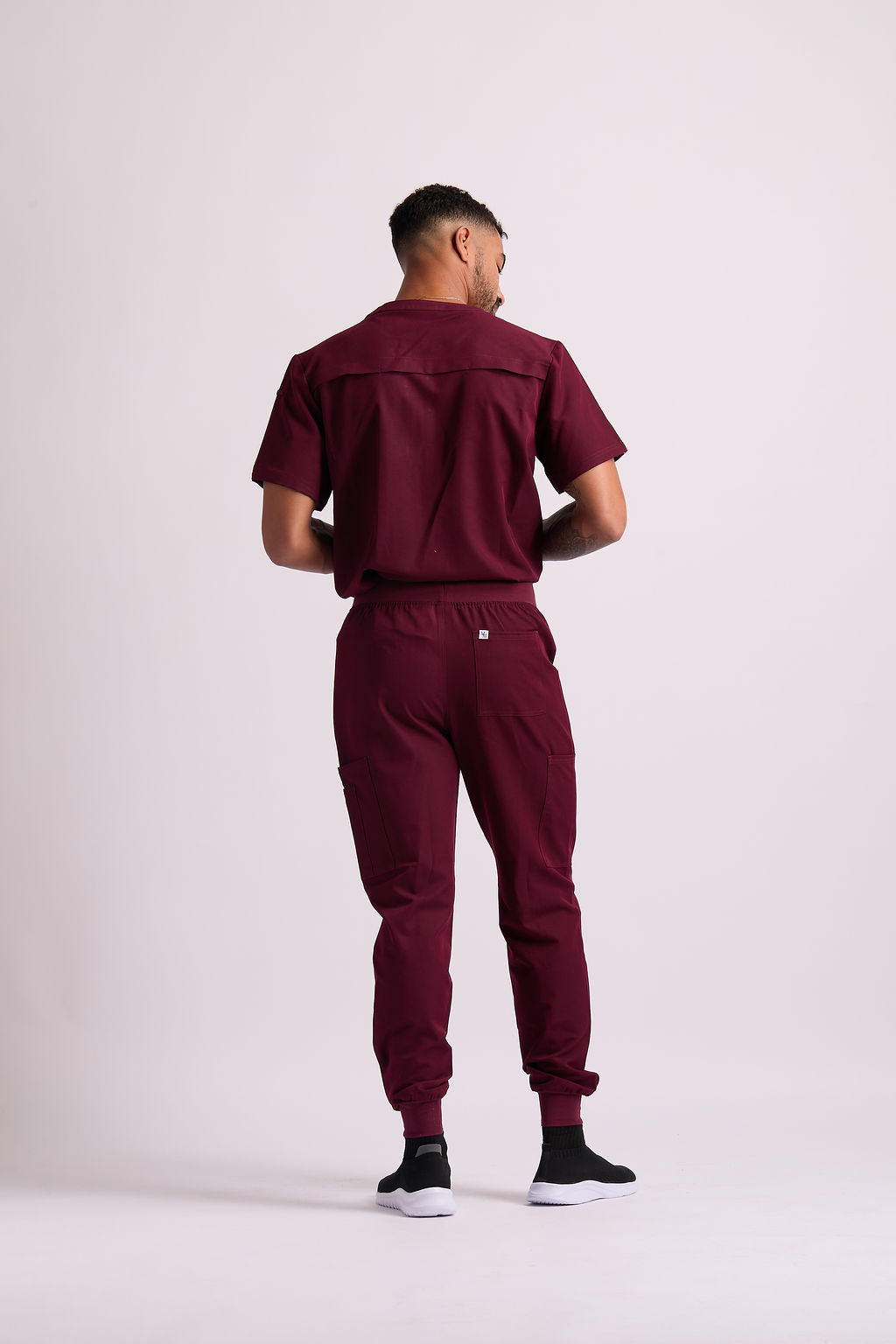 Maud K Seven Pocket Jogger Scrub Pants