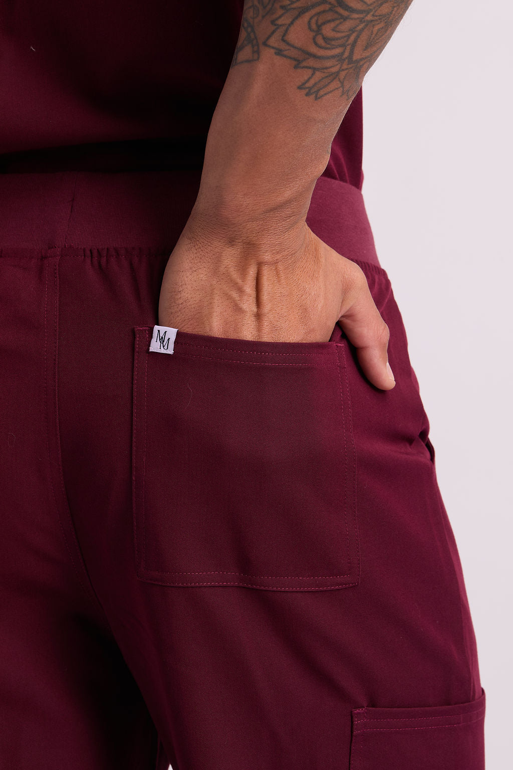 Maud K Seven Pocket Jogger Scrub Pants