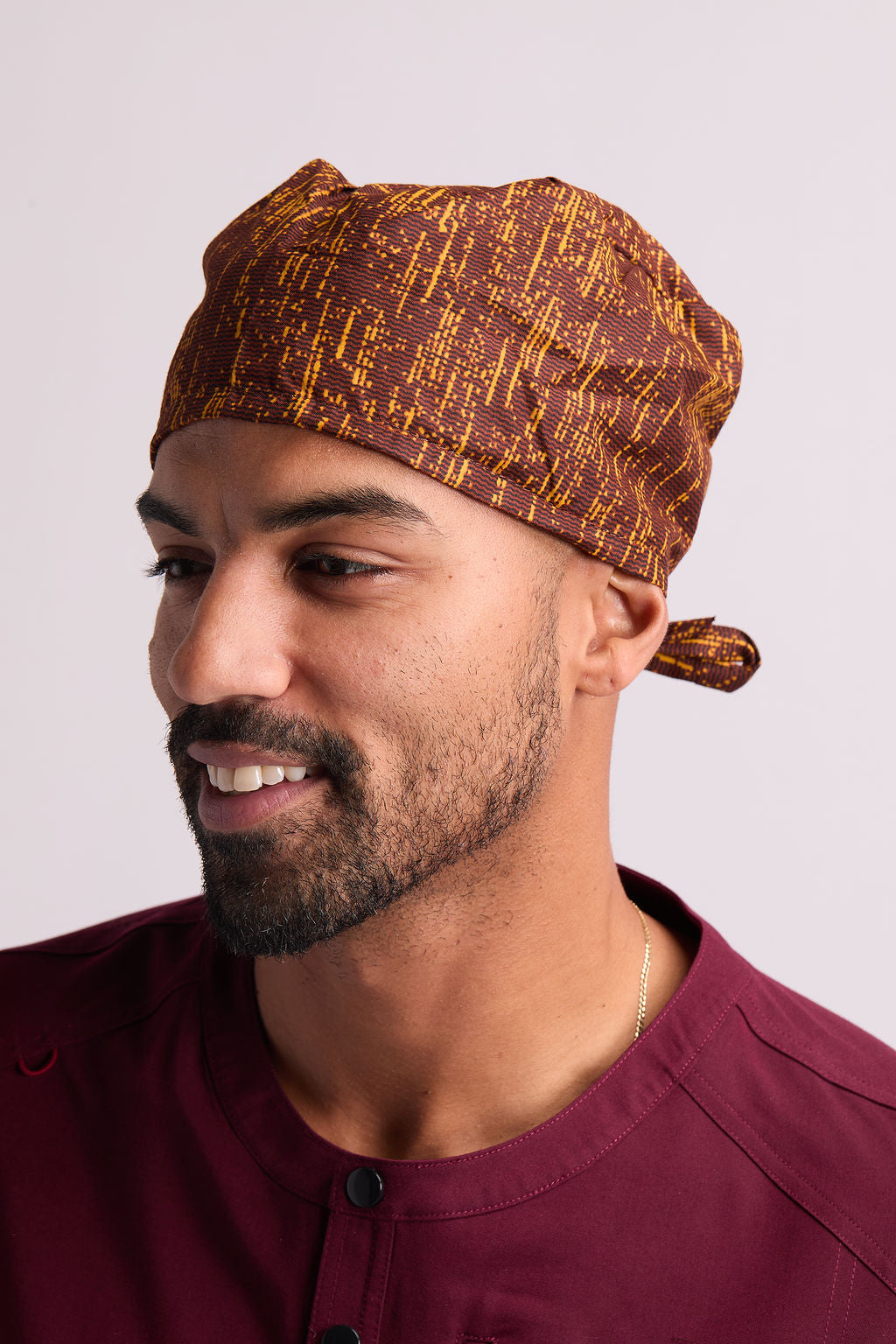 Serwaa Satin Lined Scrub Caps