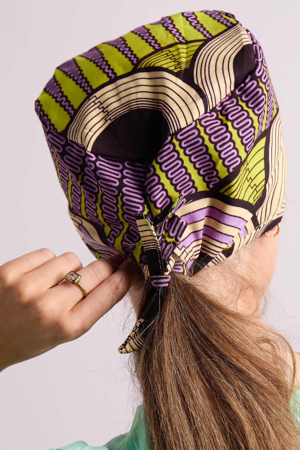 Serwaa Satin Lined Scrub Caps