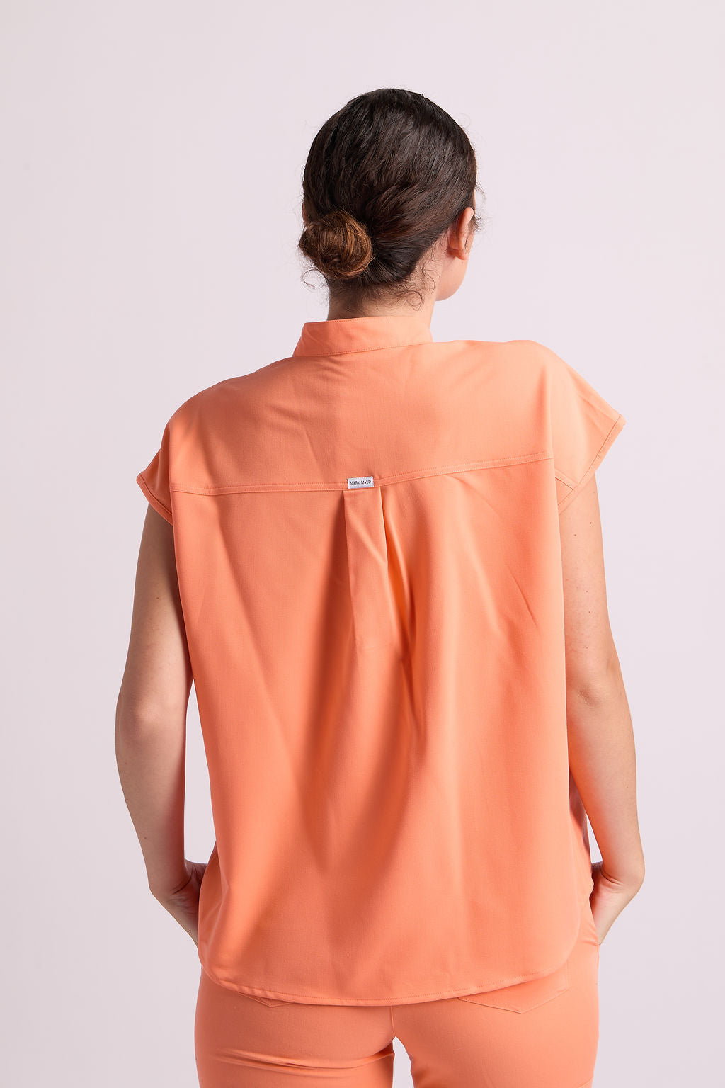 Amara Two Pocket Oversized Scrub Top