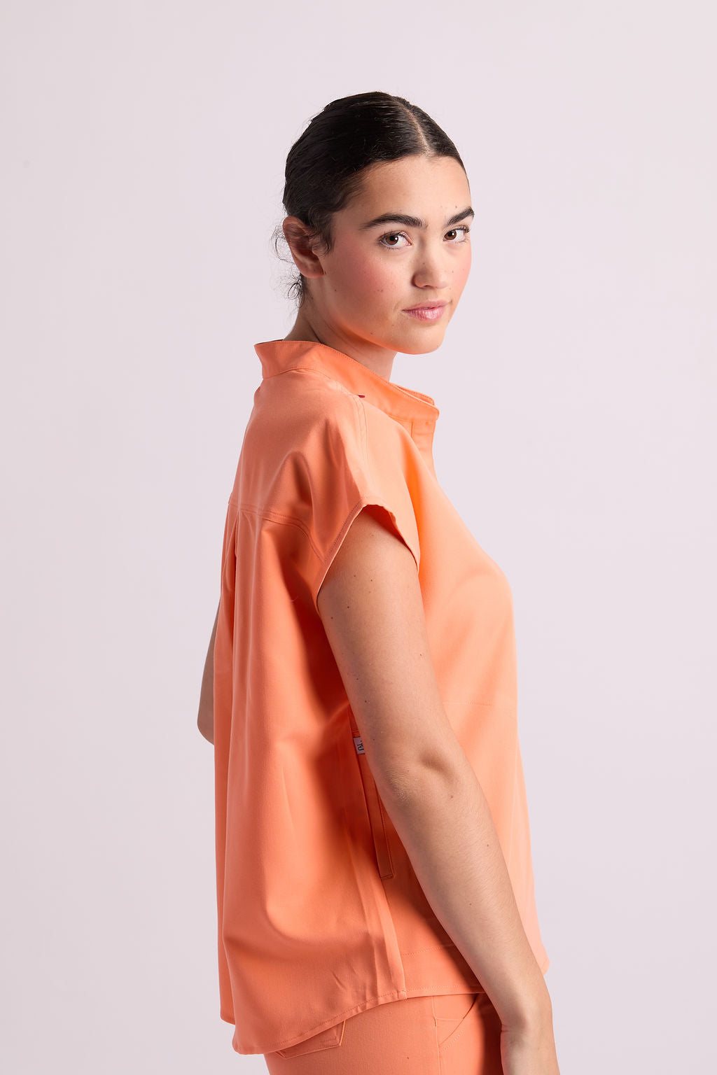 Amara Two Pocket Oversized Scrub Top