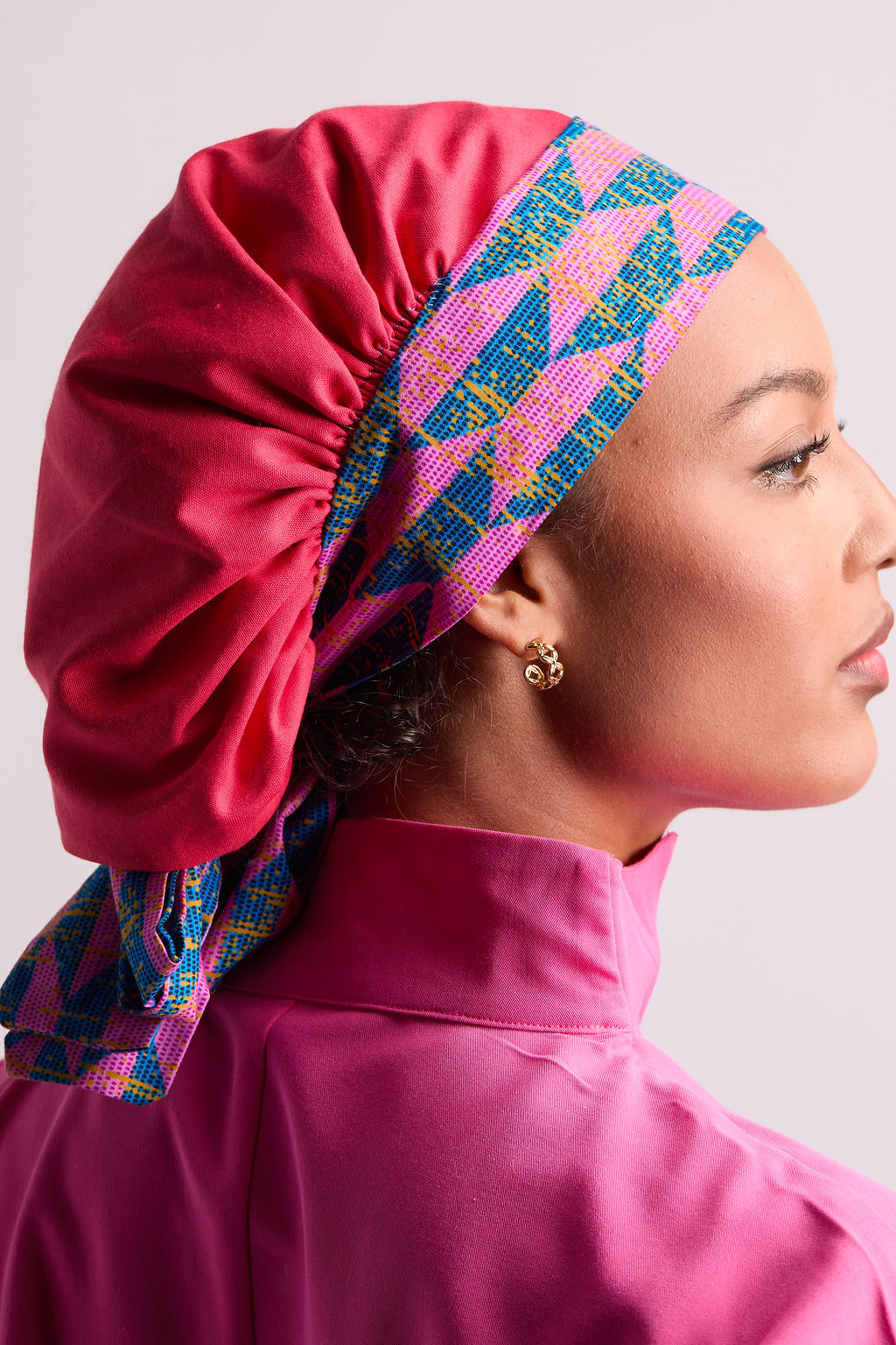 Serwaa Satin Lined Scrub Caps