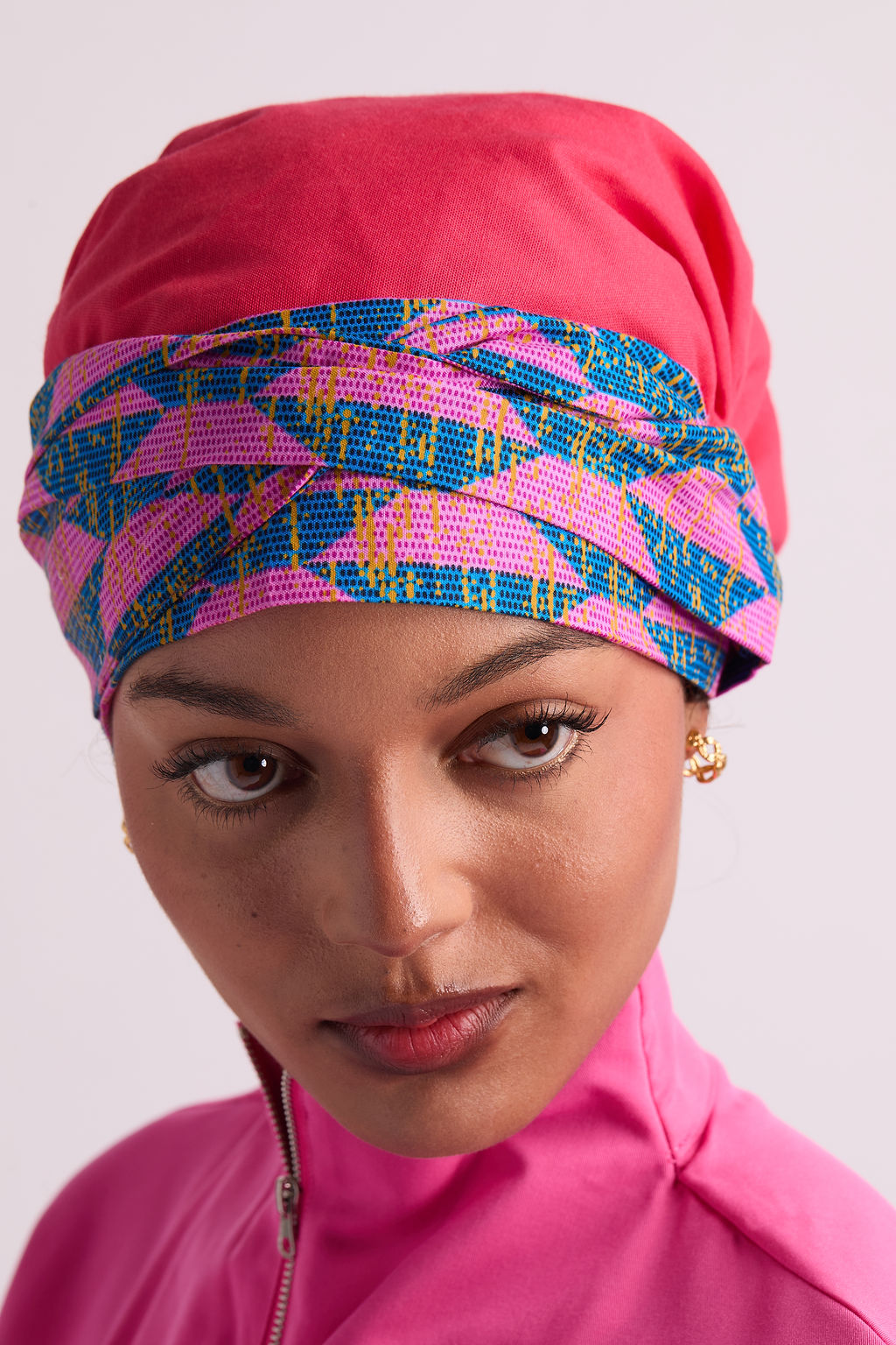 Serwaa Satin Lined Scrub Caps