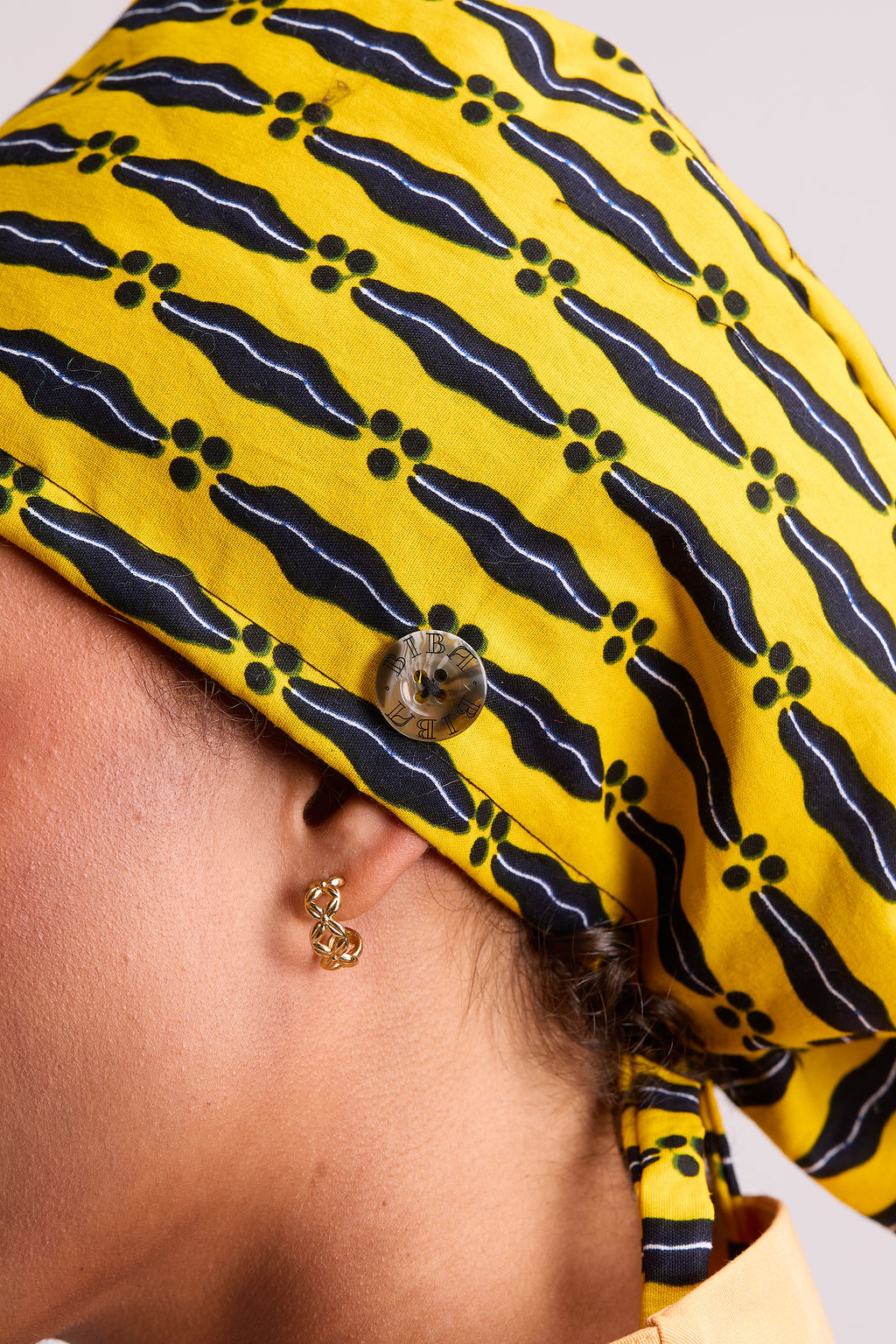 Serwaa Satin Lined Scrub Caps