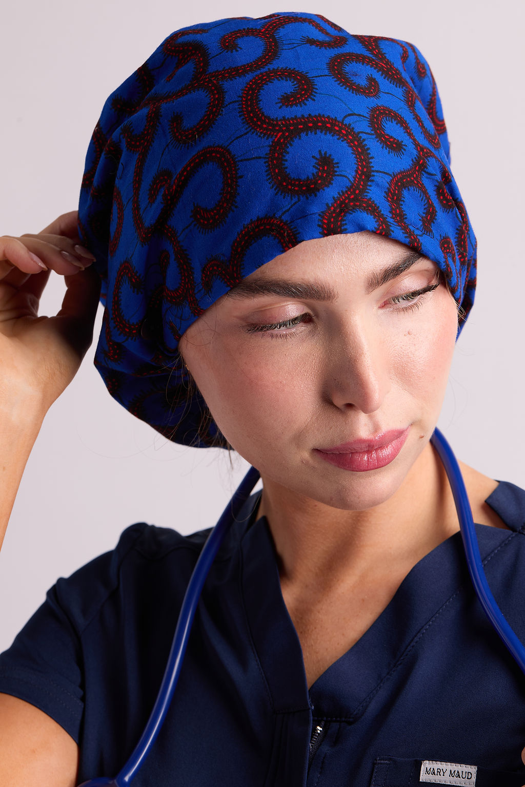 Serwaa Satin Lined Scrub Caps