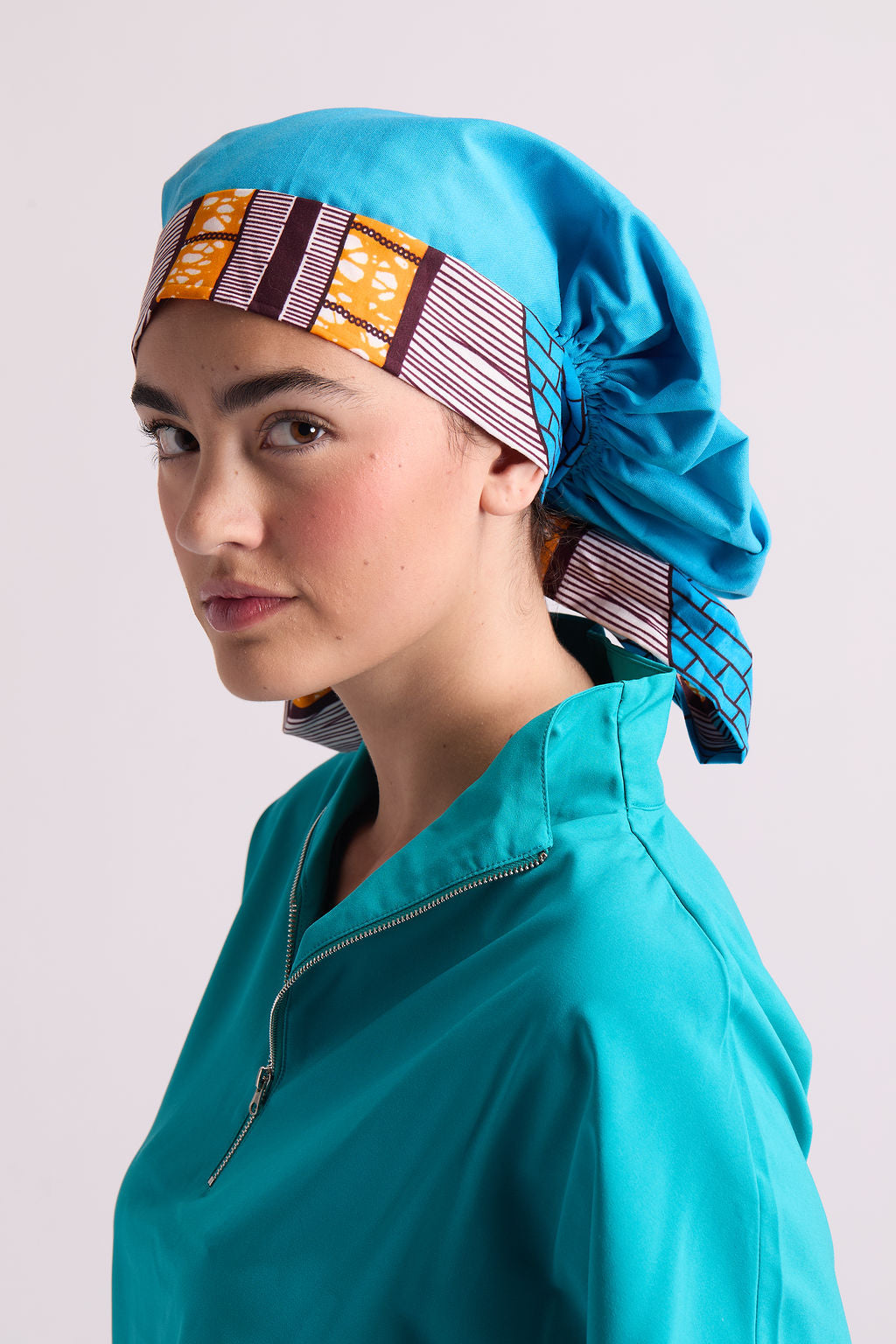 Serwaa Satin Lined Scrub Caps