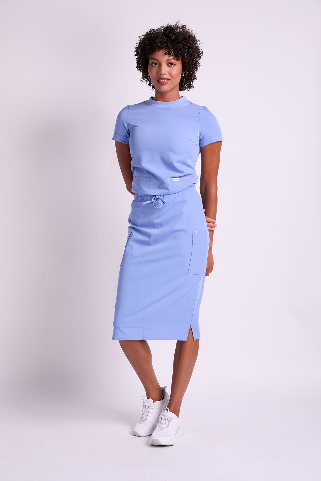 Elise Three Pocket Scrub Skirt