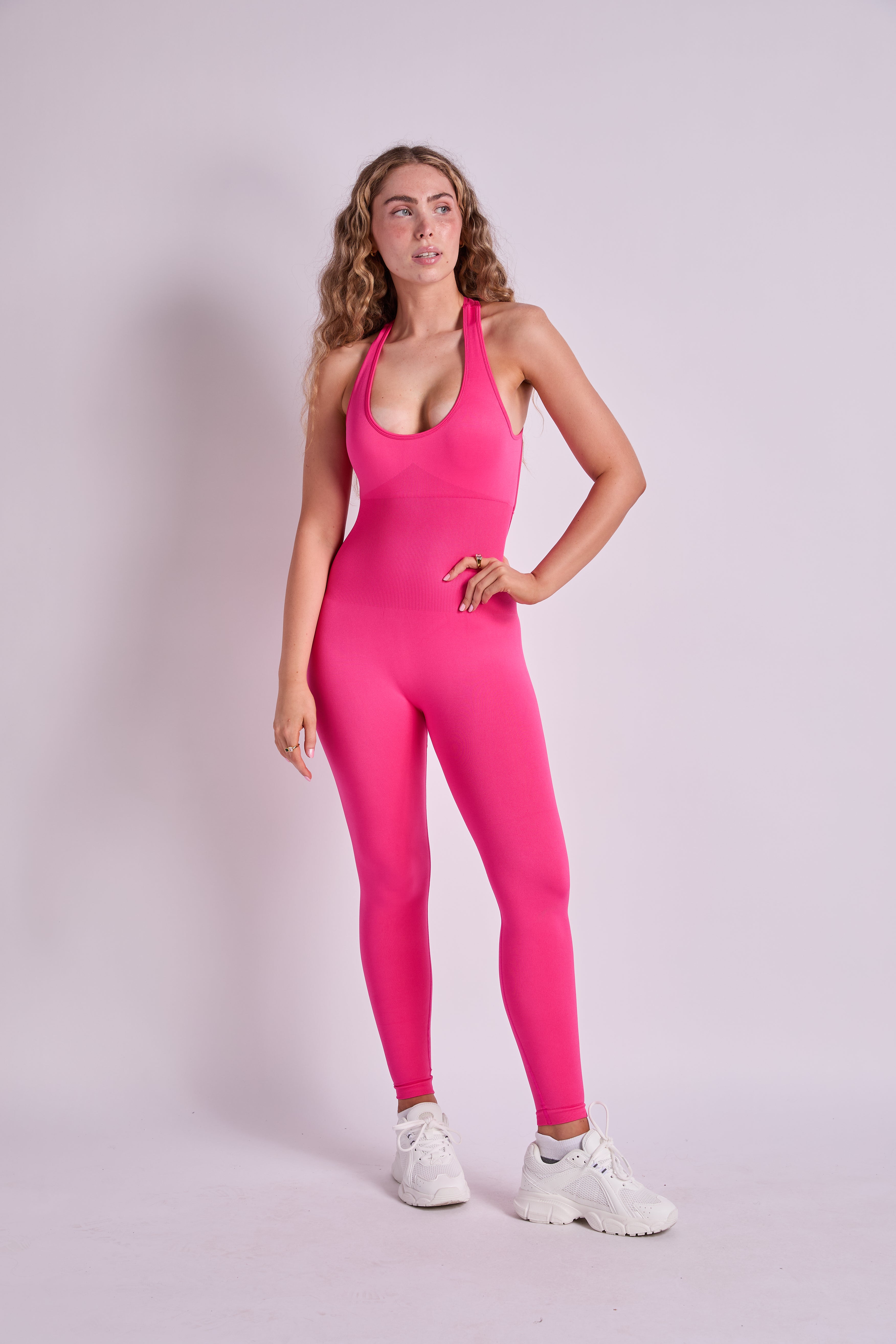 Racerback Sleeveless Bodysuit