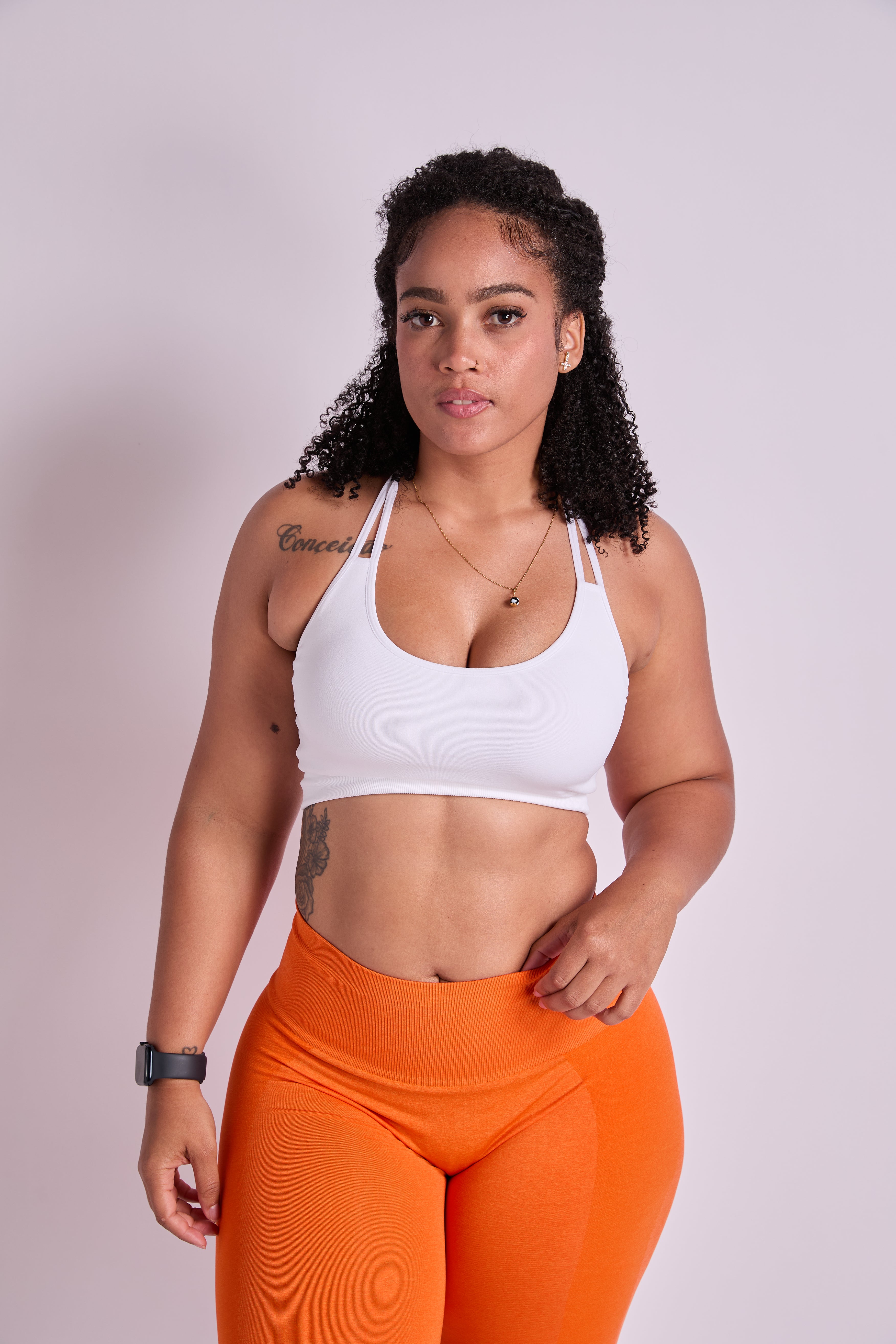 Strappy Crop Top Set