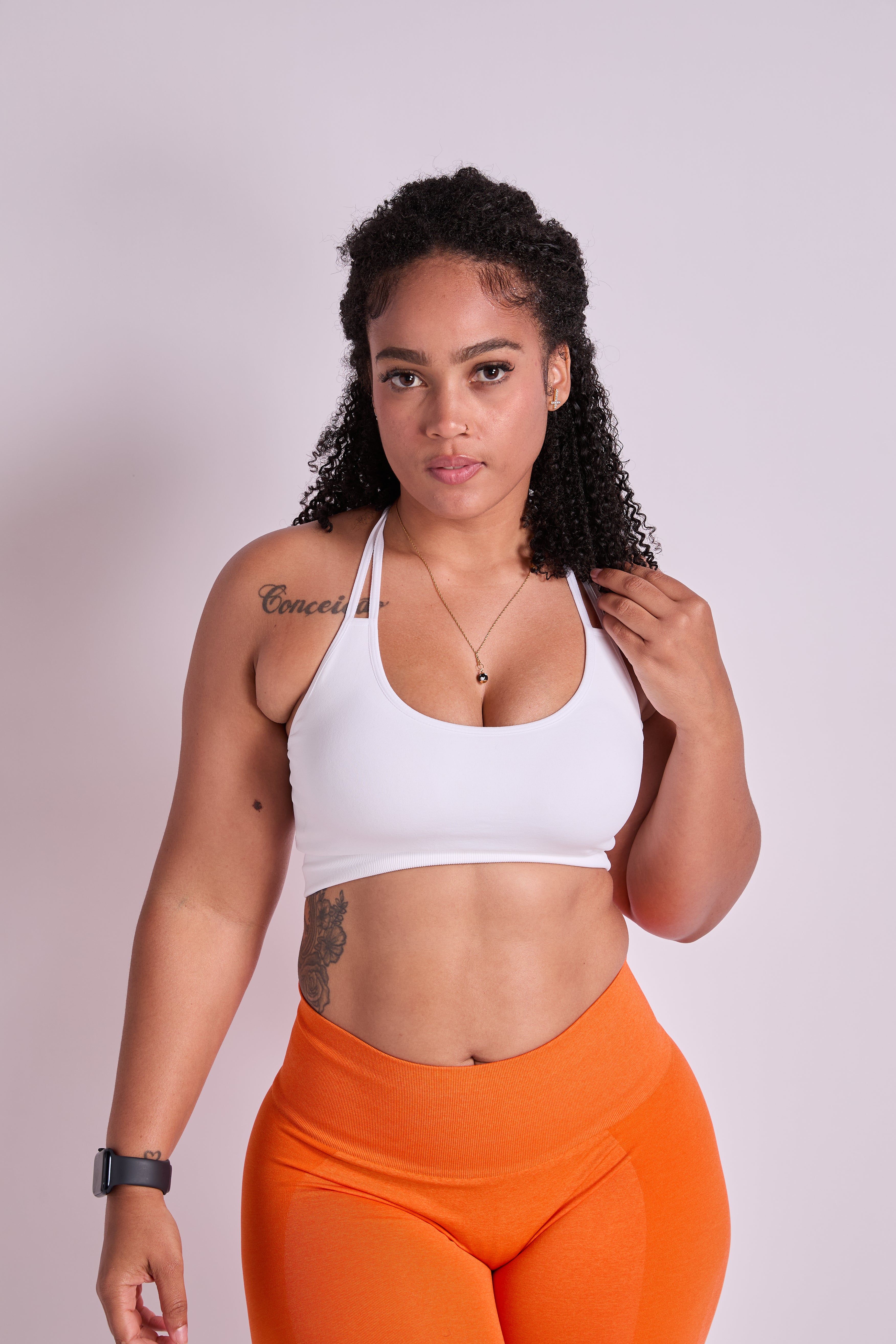 Strappy Crop Top Set