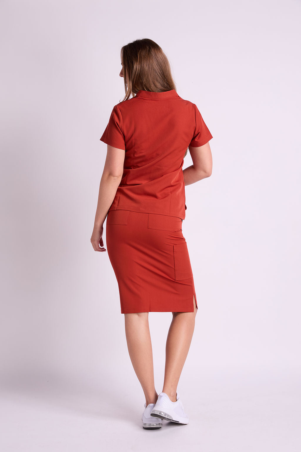 Yara Ten Pocket Scrub Skirt