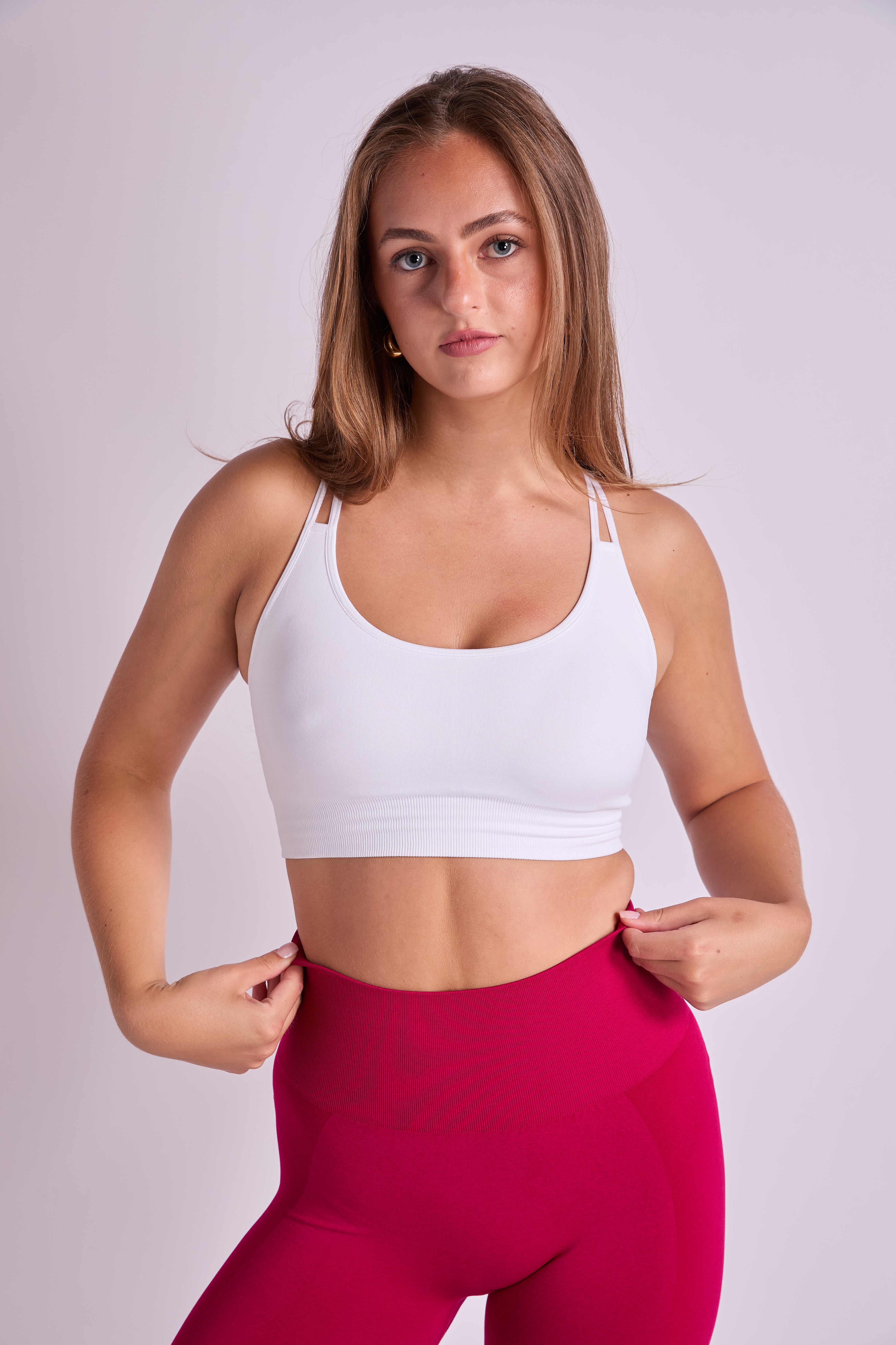 Strappy Crop Top Set