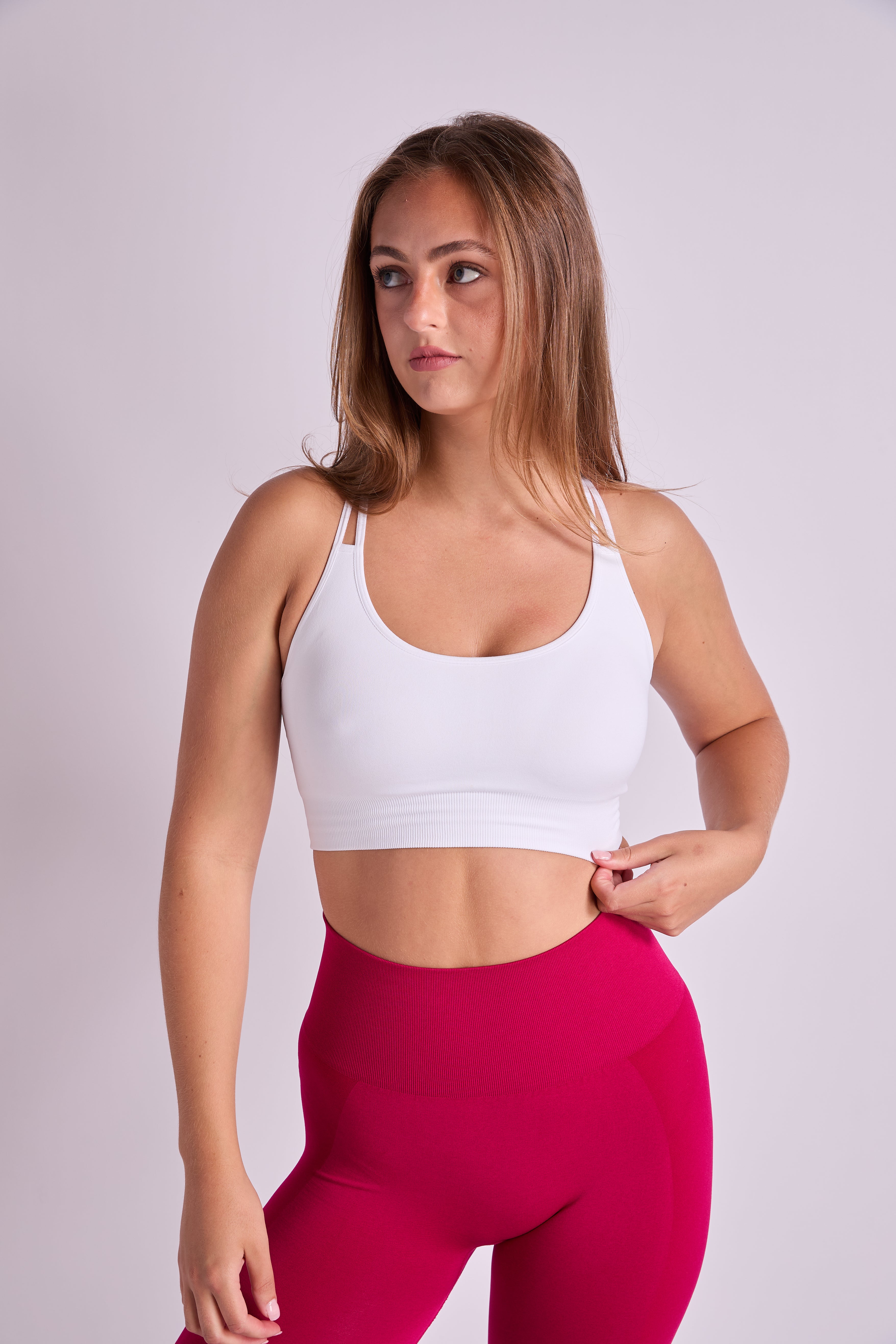 Strappy Crop Top Set
