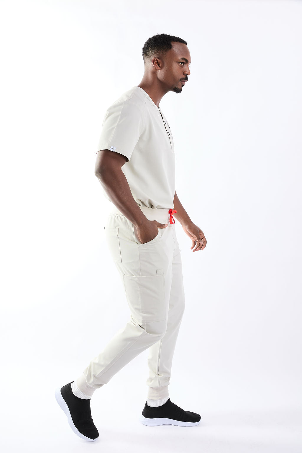 Maud K Seven Pocket Jogger Scrub Pants