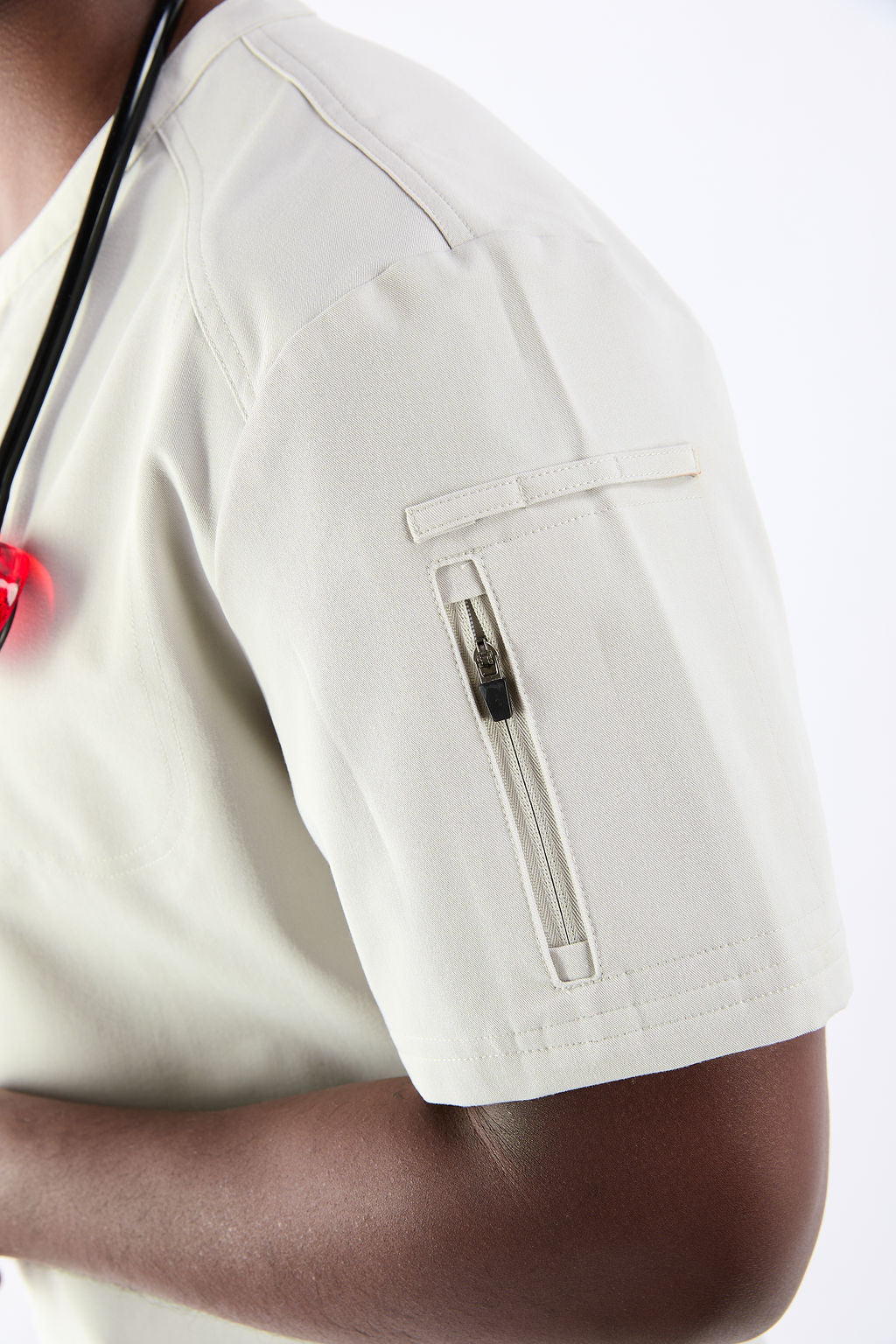 Maud K Button Two Pocket Scrub Set