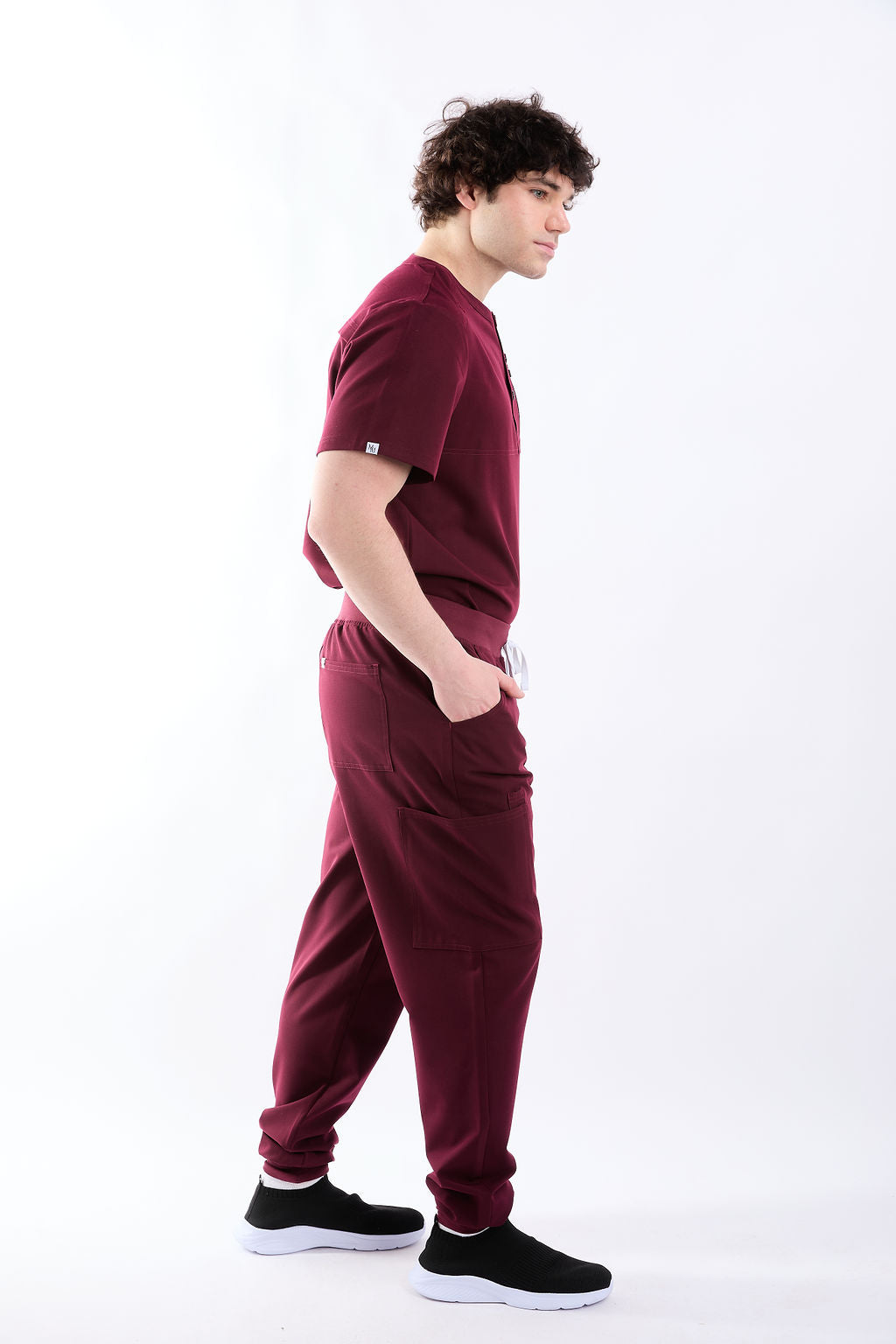 Maud K Seven Pocket Jogger Scrub Pants