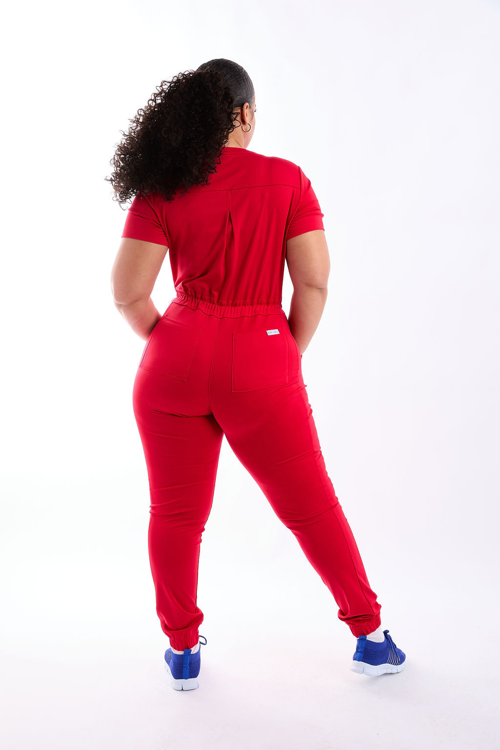 Zuri Eight Pocket Scrub Jumpsuit