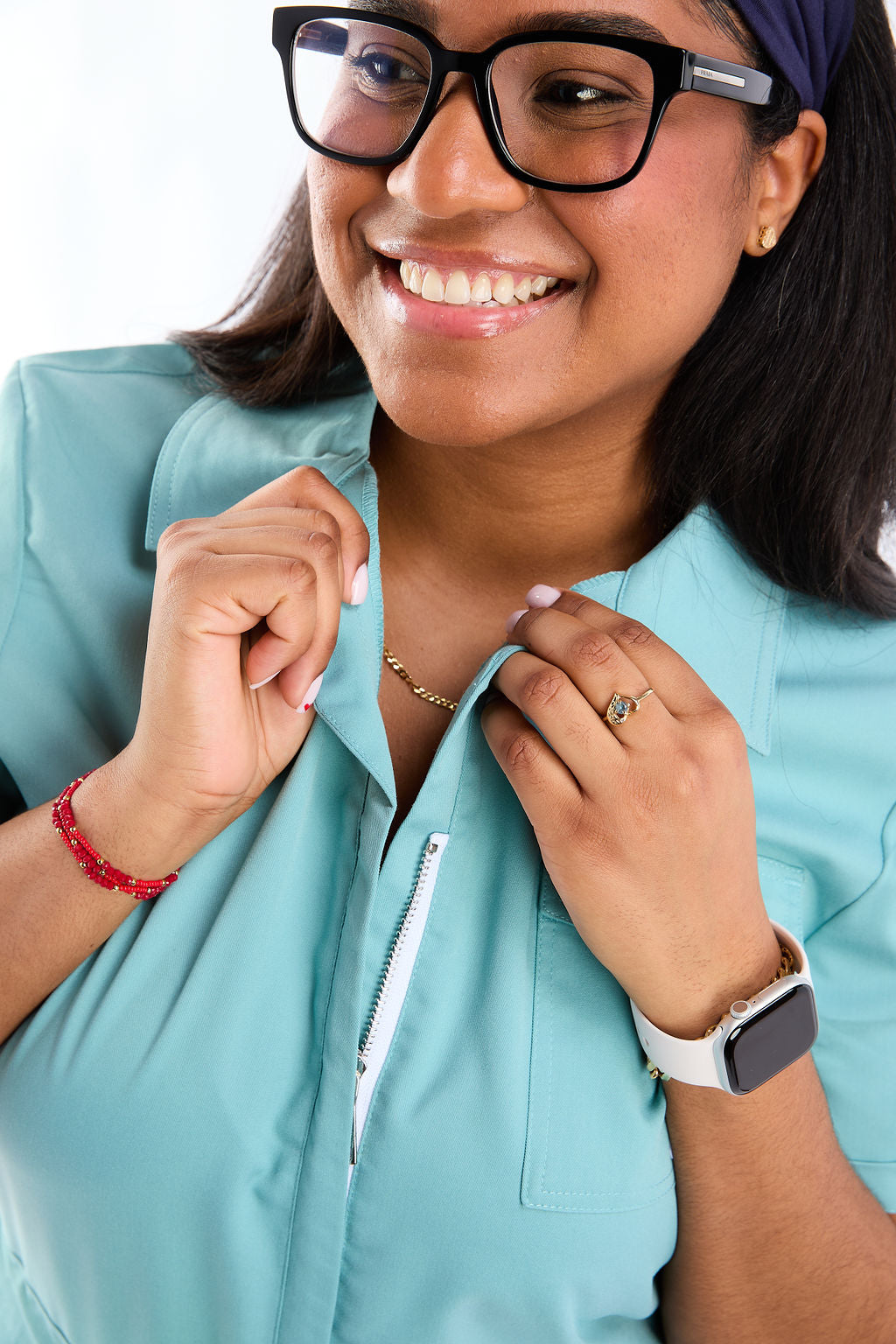 Fiora Nine Pocket Jumpsuit Scrub