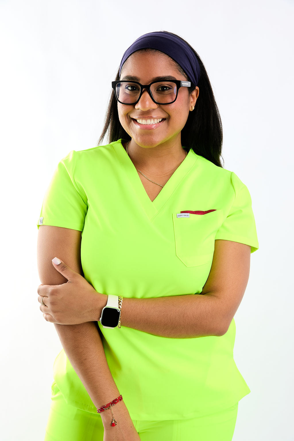 Yara Three Pocket Scrub Top