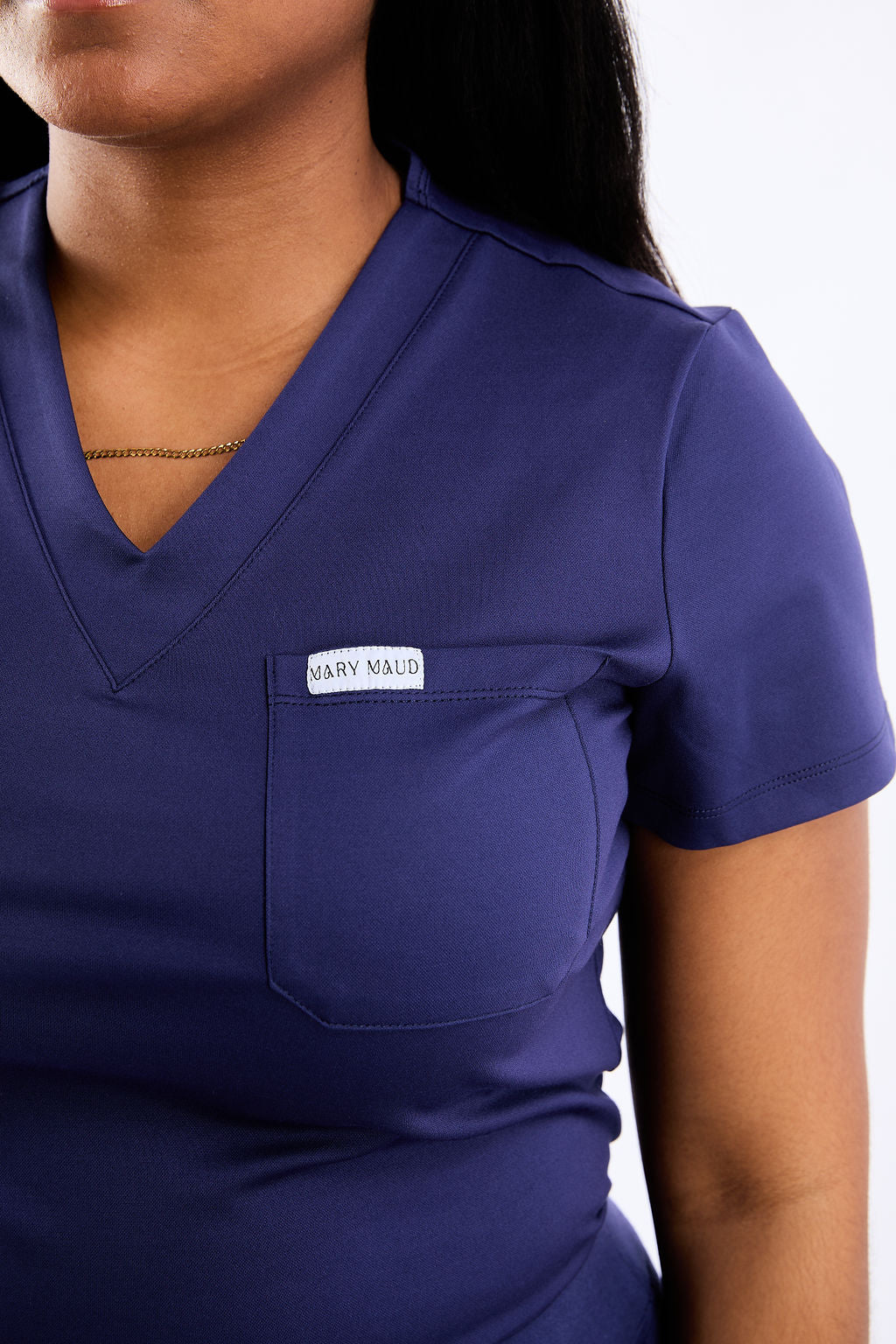 Zuri Two Pocket Scrub Top