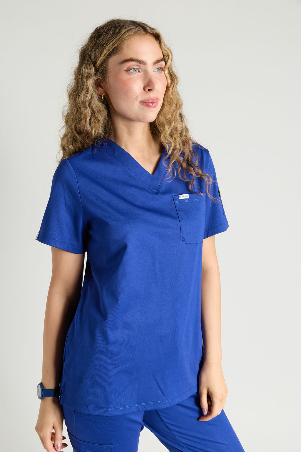 Zuri Two Pocket Scrub Top