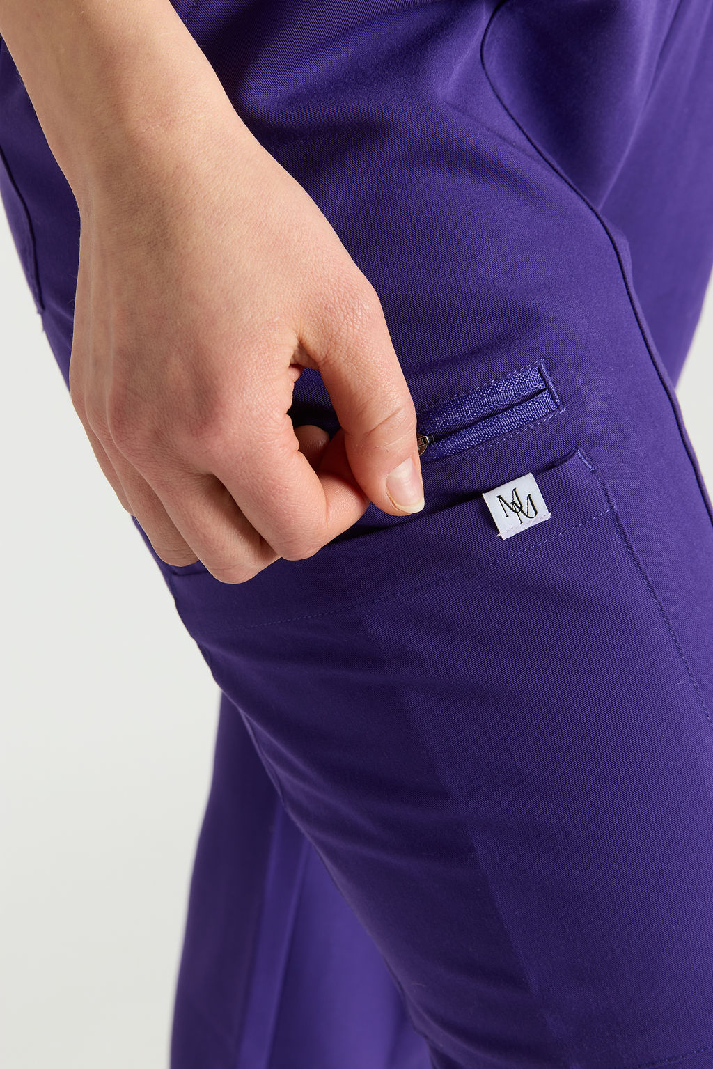 Azora Seven Pocket Boot Cut Scrub Pants